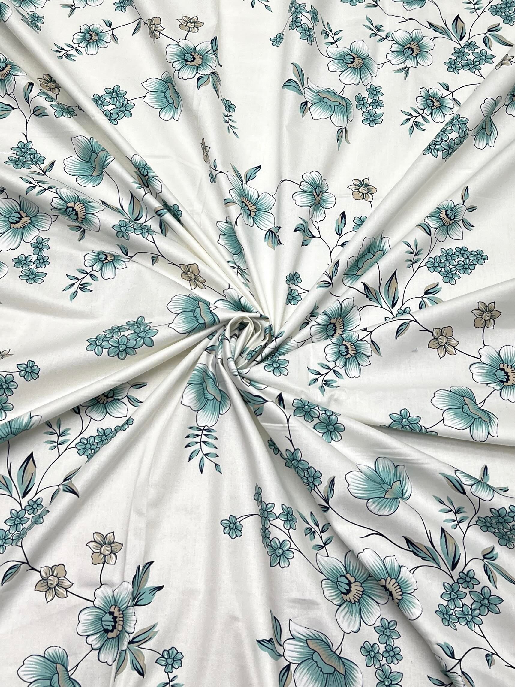 Pure Decor Pure Cotton Queen Size Double Bedsheet
