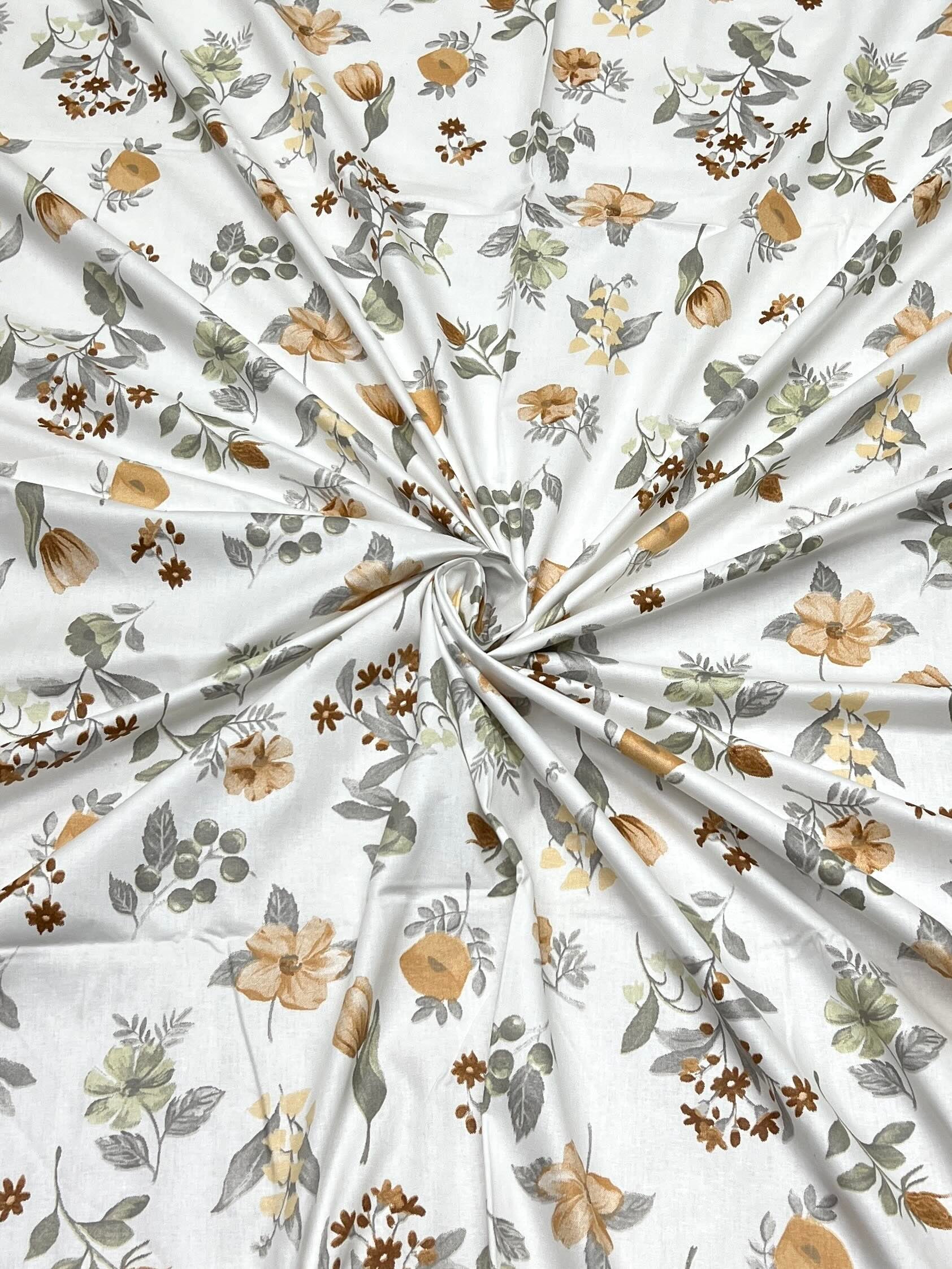 A-4510 - Pure Cotton 250 TC Queen Size Double Bedsheet (228X254) with Two Pillow Covers (43X68)
