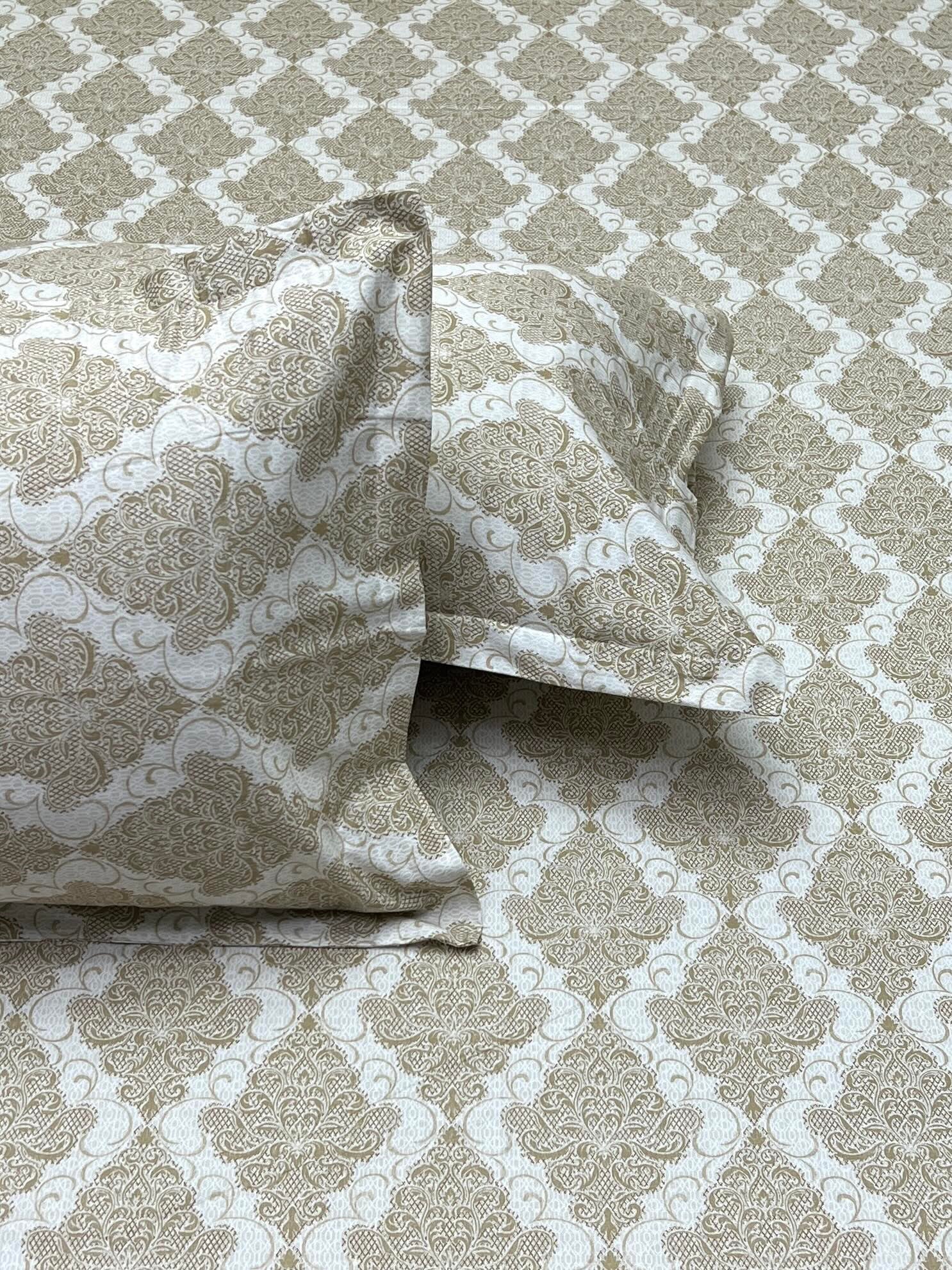 Pure Decor Pure Cotton Queen Size Double Bedsheet