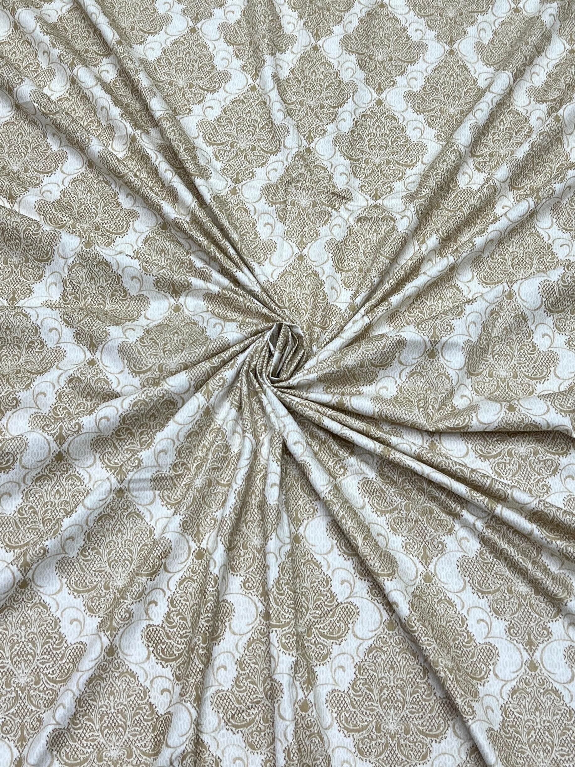 Pure Decor Pure Cotton Queen Size Double Bedsheet