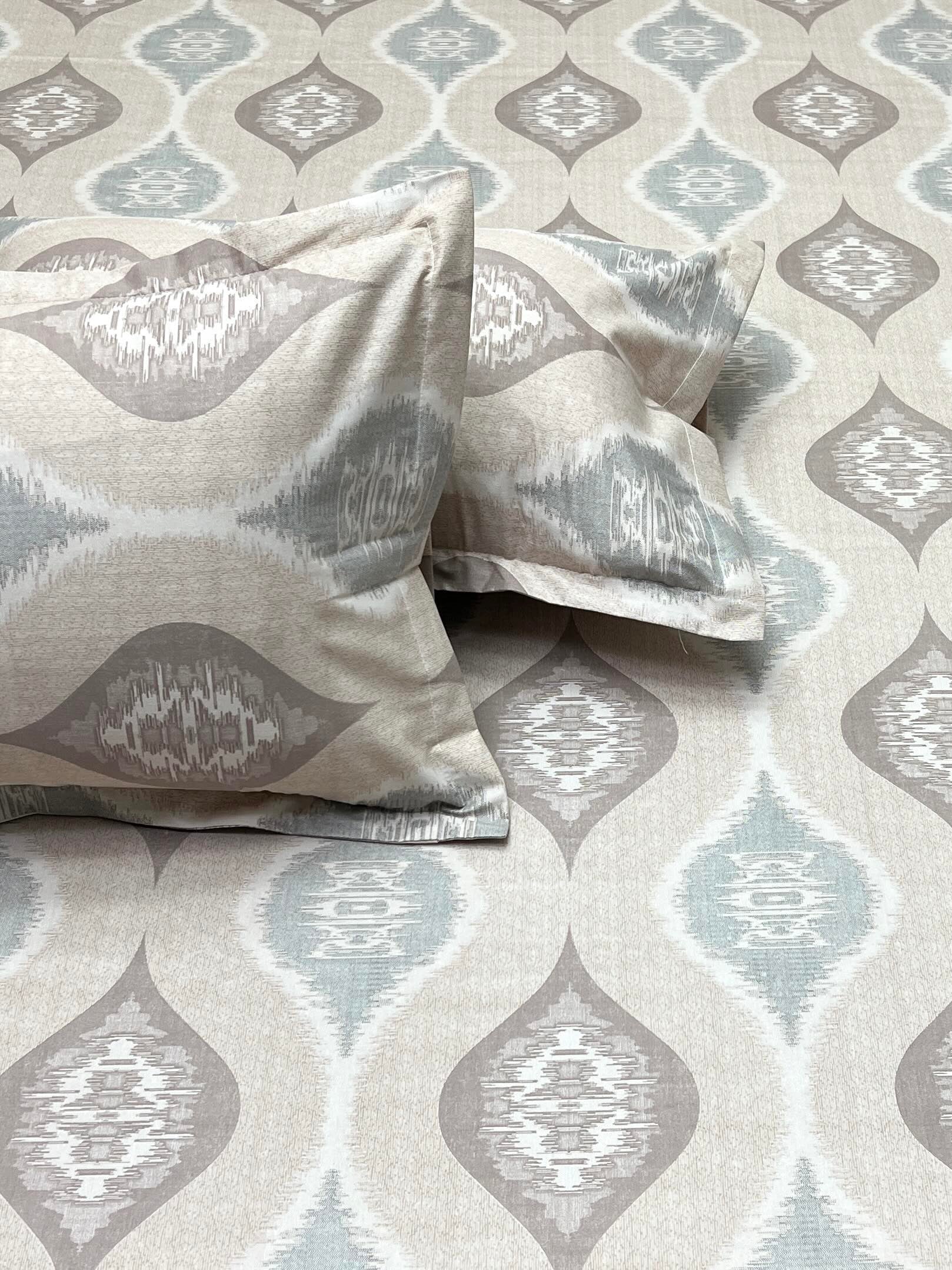 Pure Decor Pure Cotton Queen Size Double Bedsheet