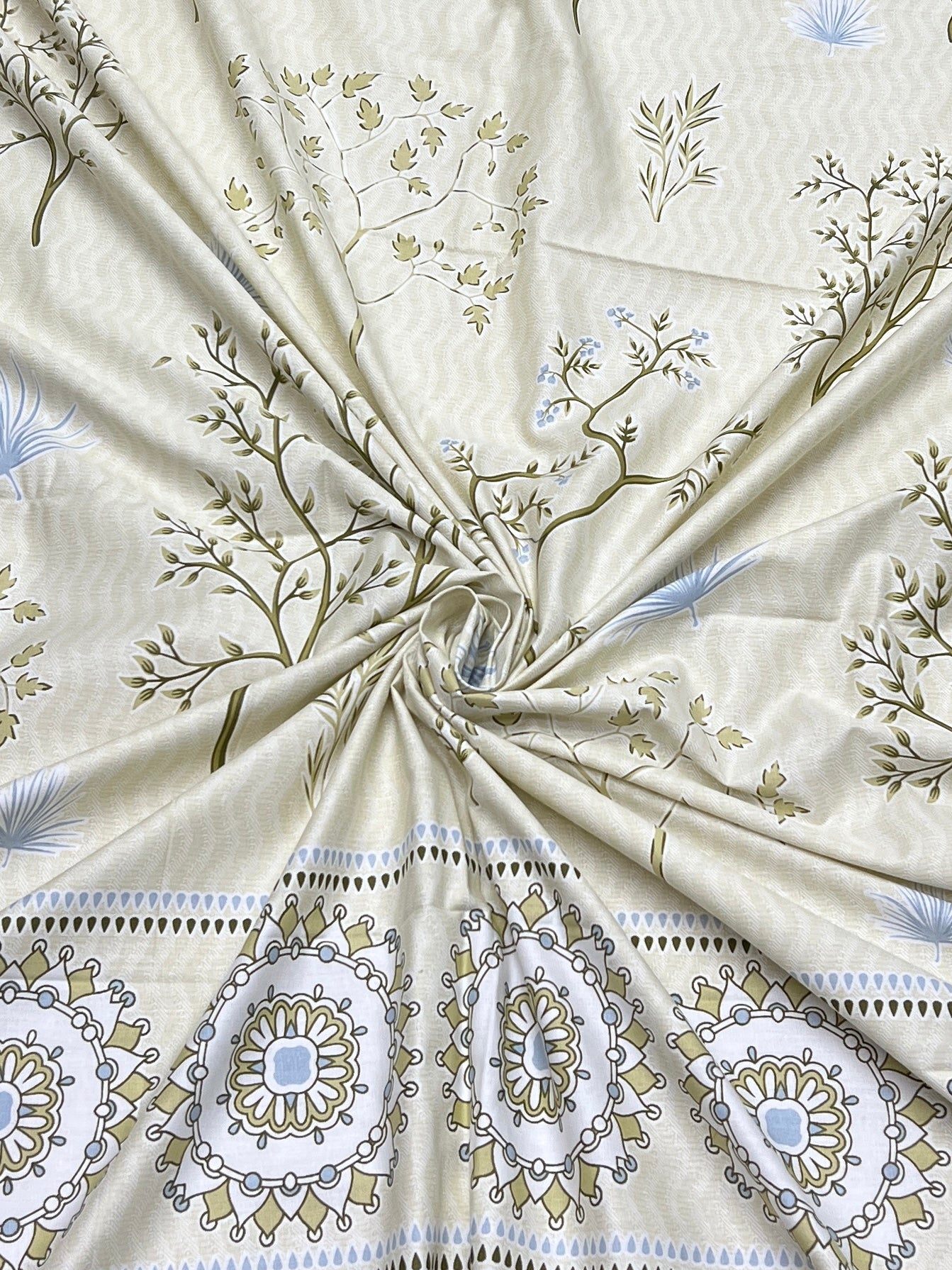 Pure Decor Pure Cotton King Size Double Bedsheet