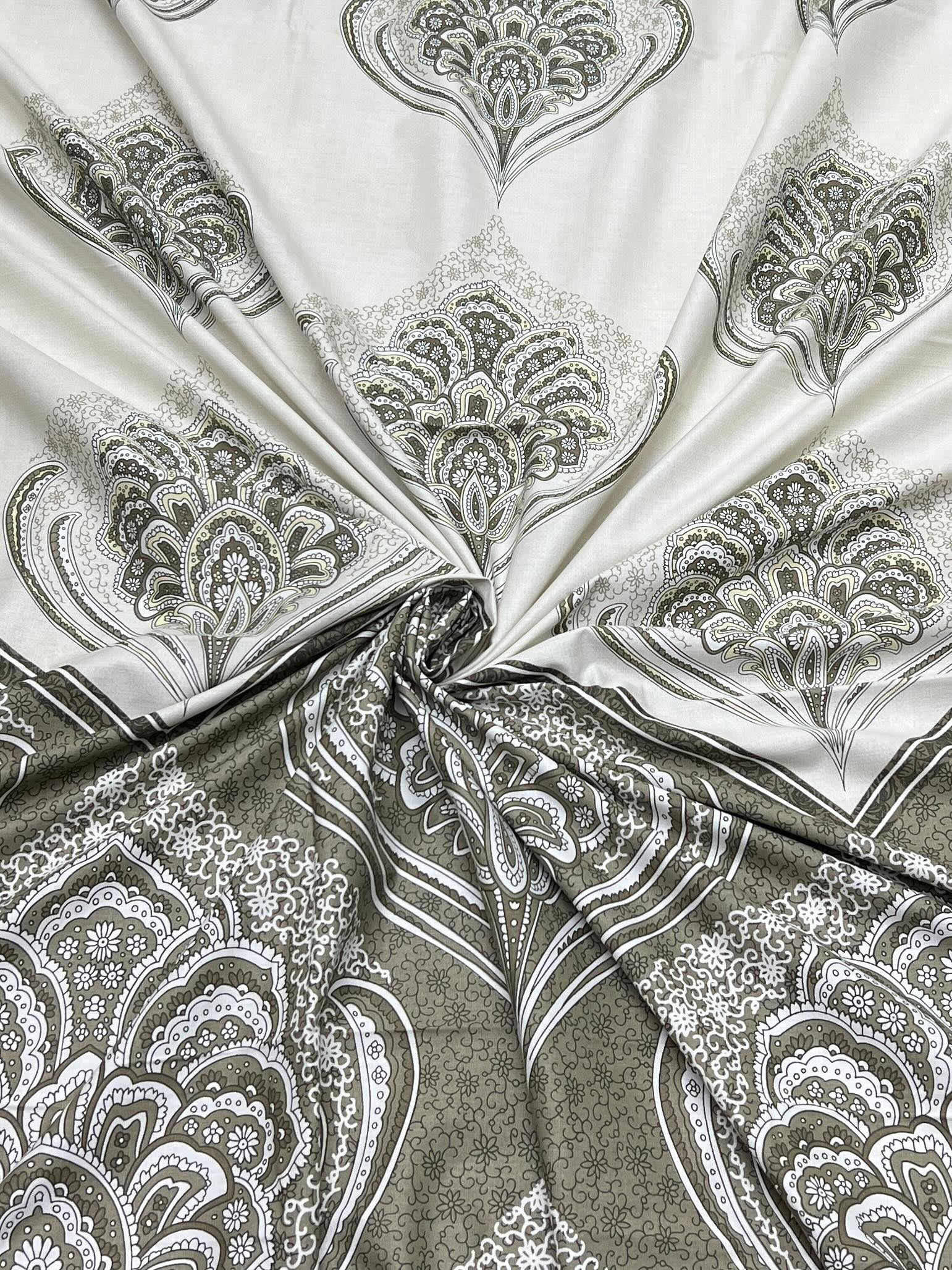 Pure Decor Pure Cotton King Size Double Bedsheet