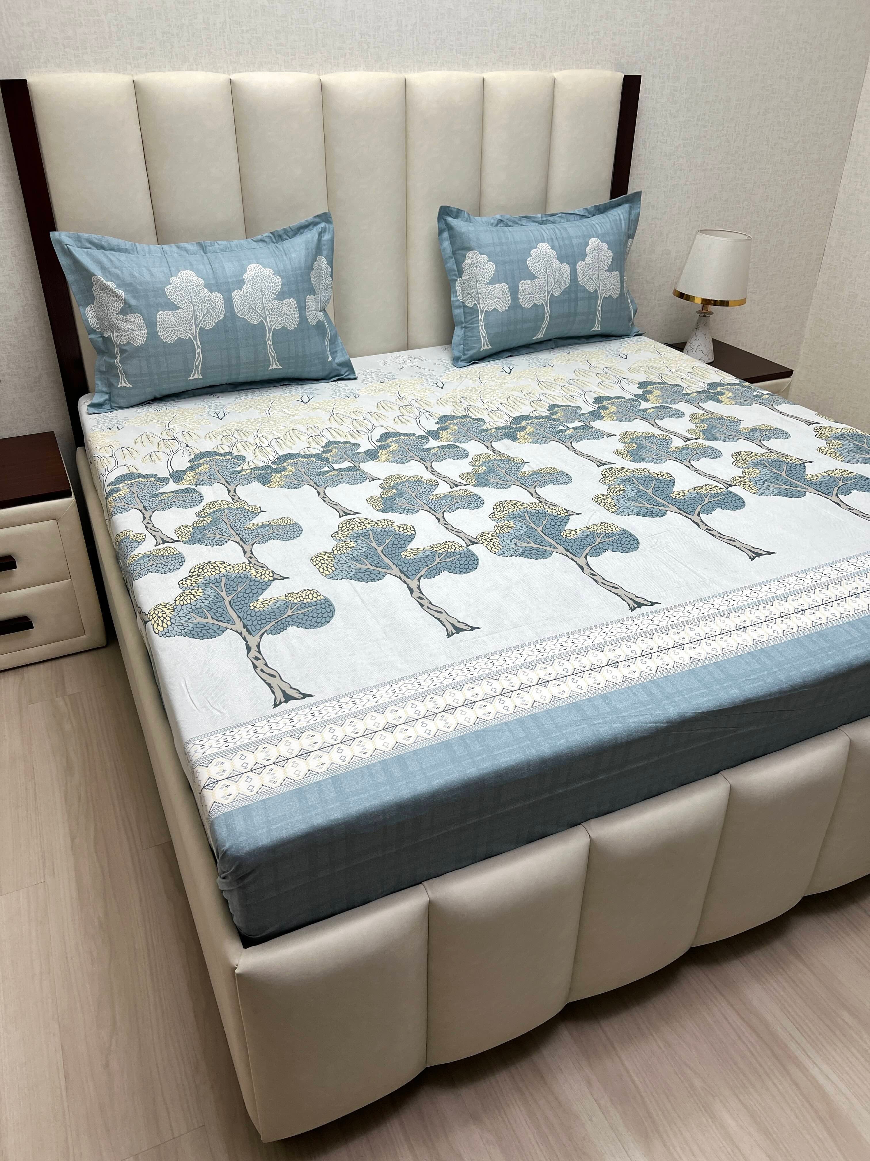 Pure Decor Pure Cotton King Size Double Bedsheet