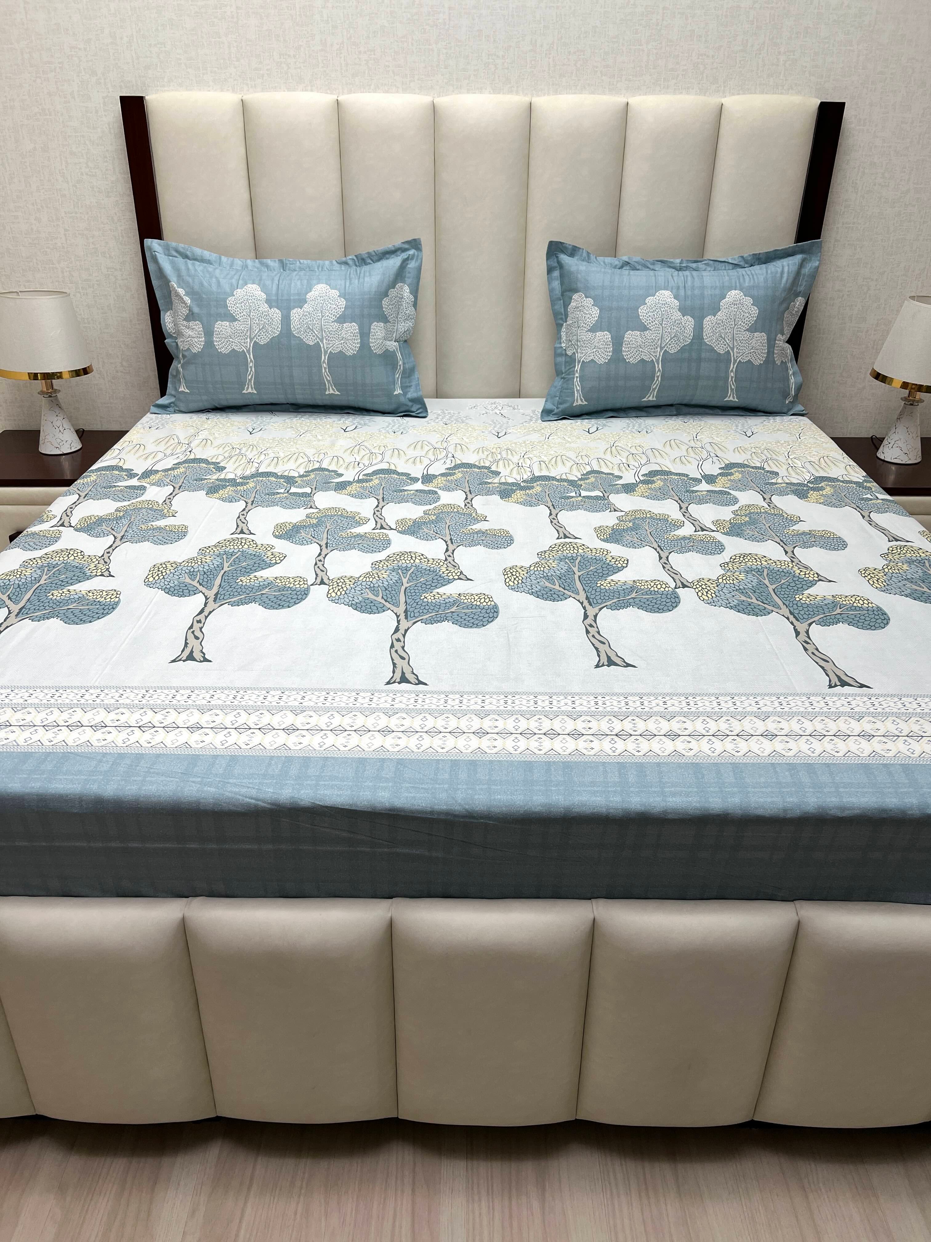 Pure Decor Pure Cotton King Size Double Bedsheet