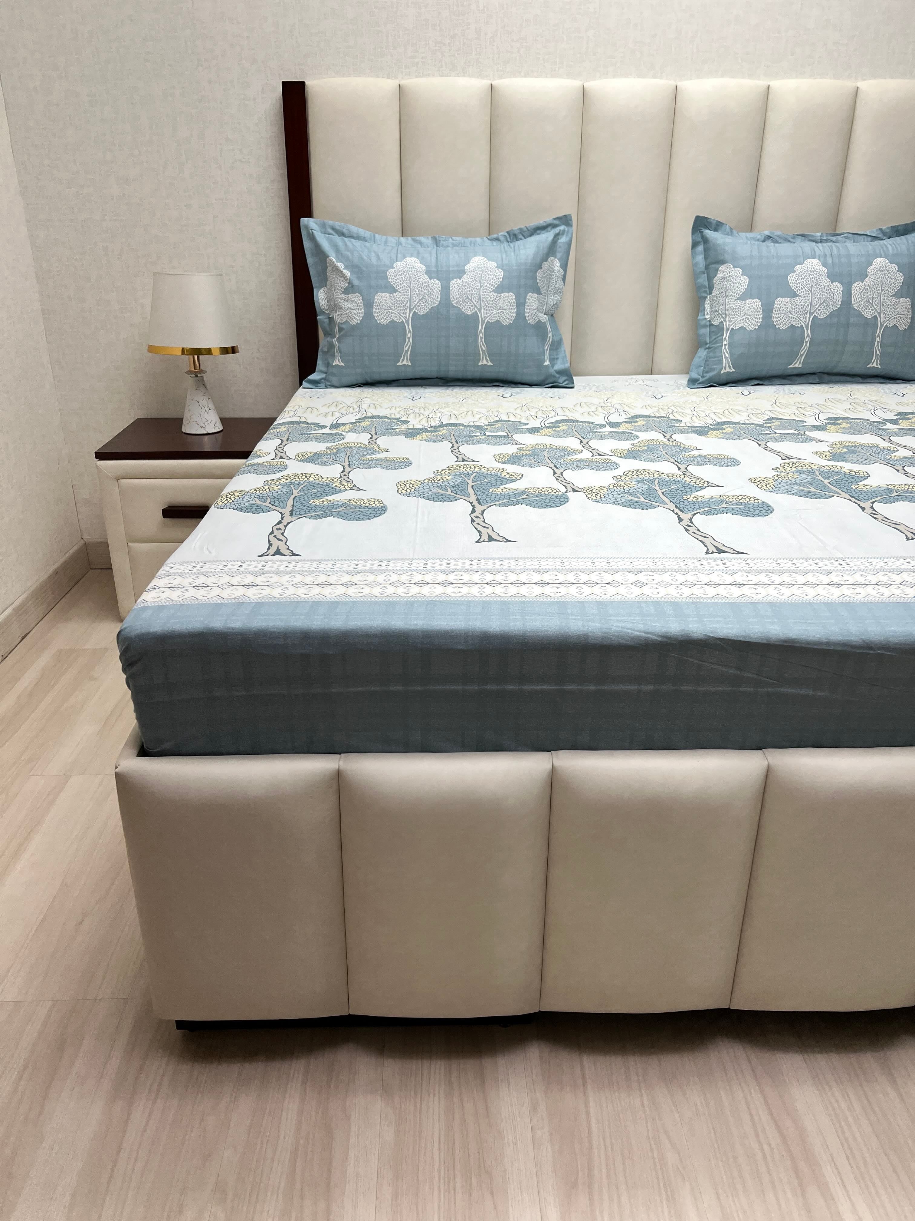 Pure Decor Pure Cotton King Size Double Bedsheet