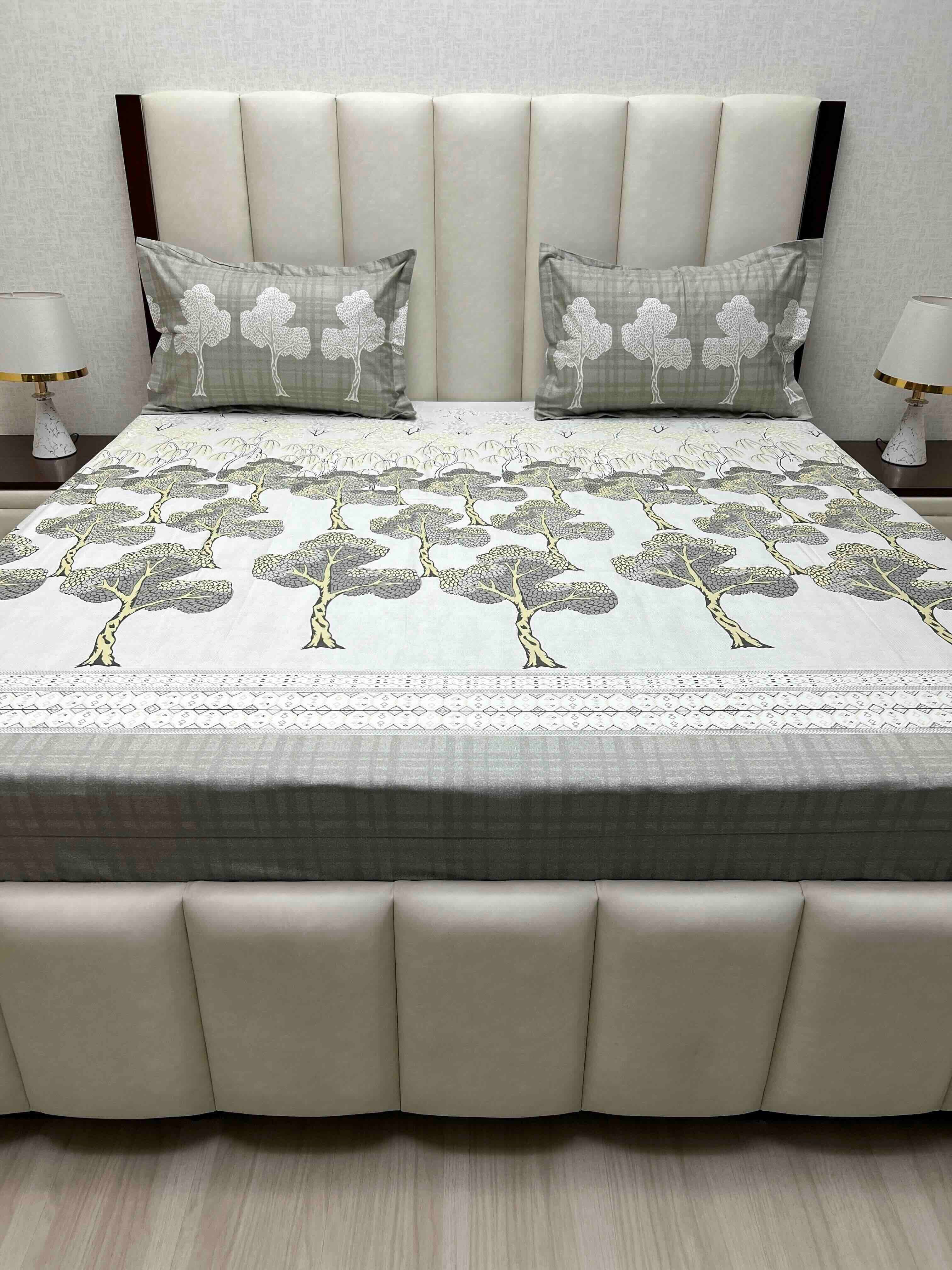 Pure Decor Pure Cotton King Size Double Bedsheet