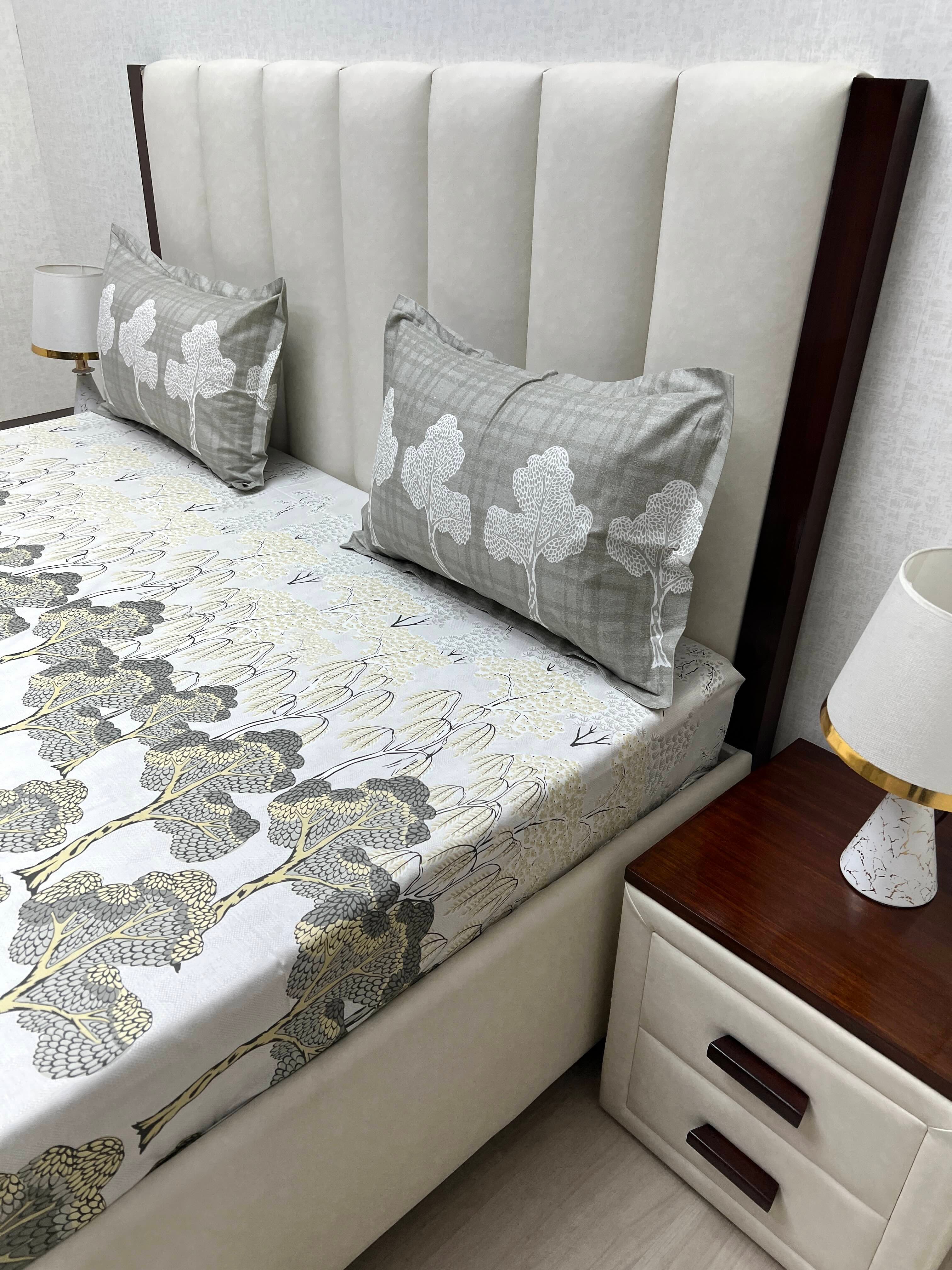 Pure Decor Pure Cotton King Size Double Bedsheet