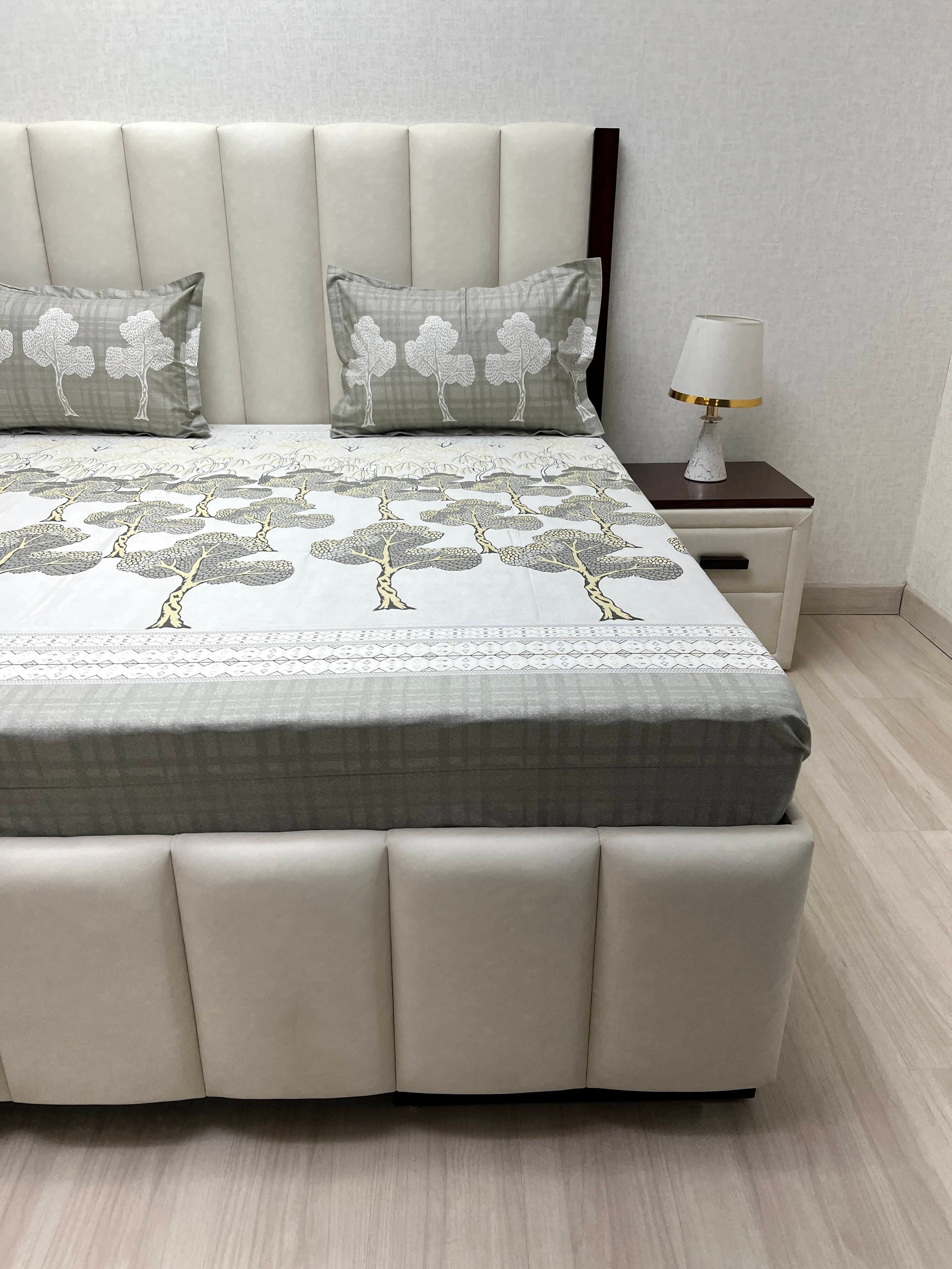 Pure Decor Pure Cotton King Size Double Bedsheet