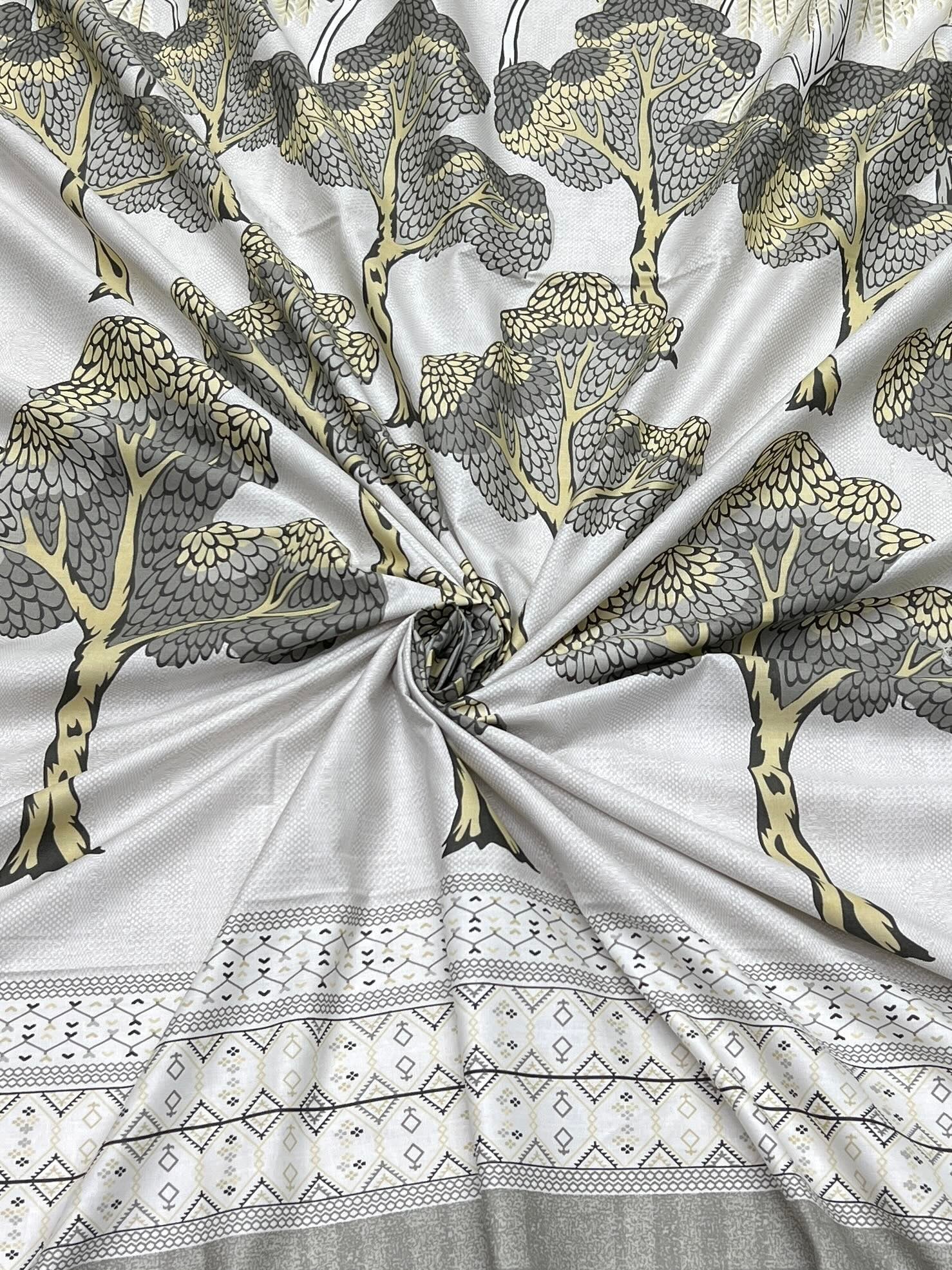 Pure Decor Pure Cotton King Size Double Bedsheet