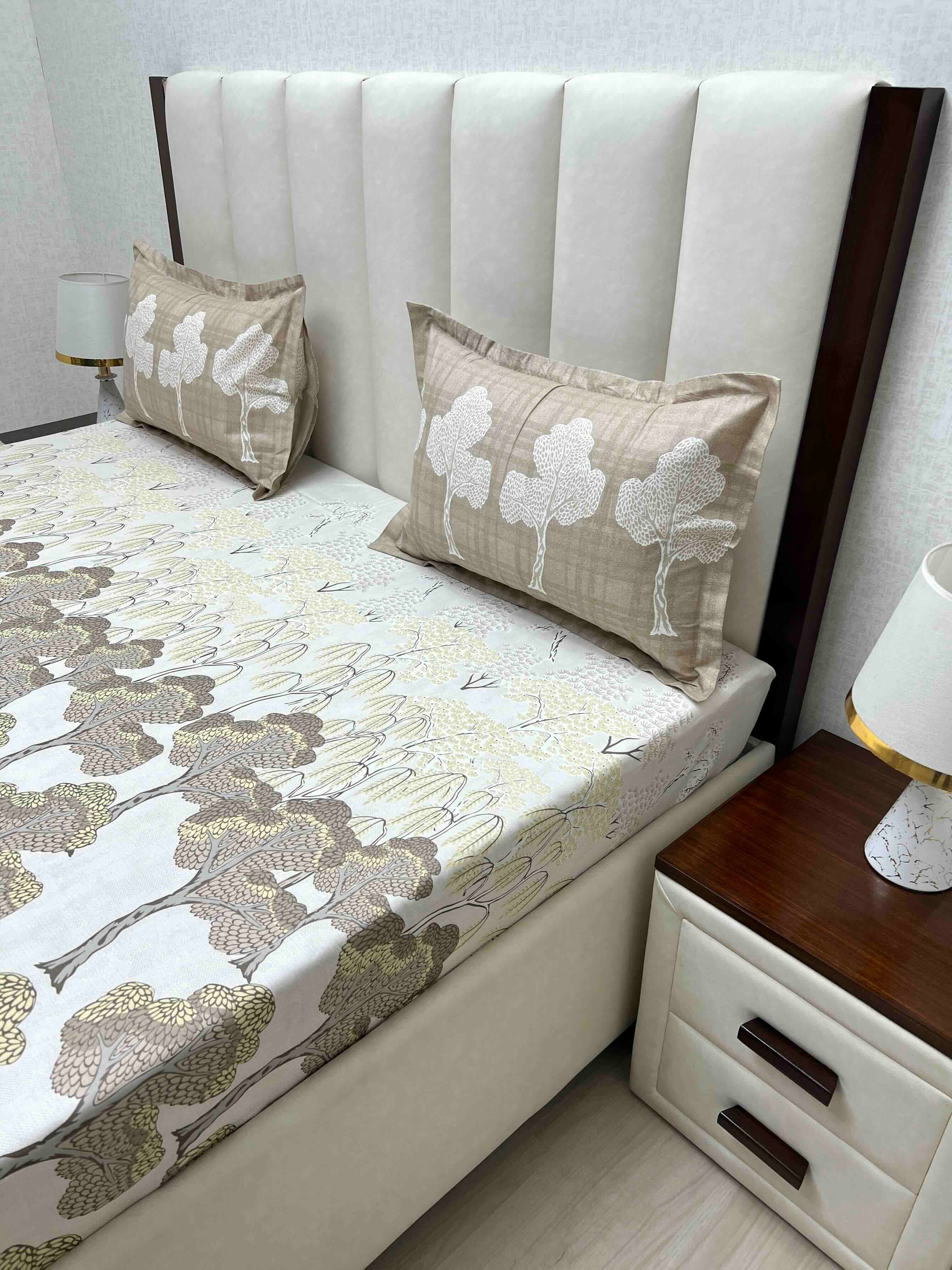 Pure Decor Pure Cotton King Size Double Bedsheet