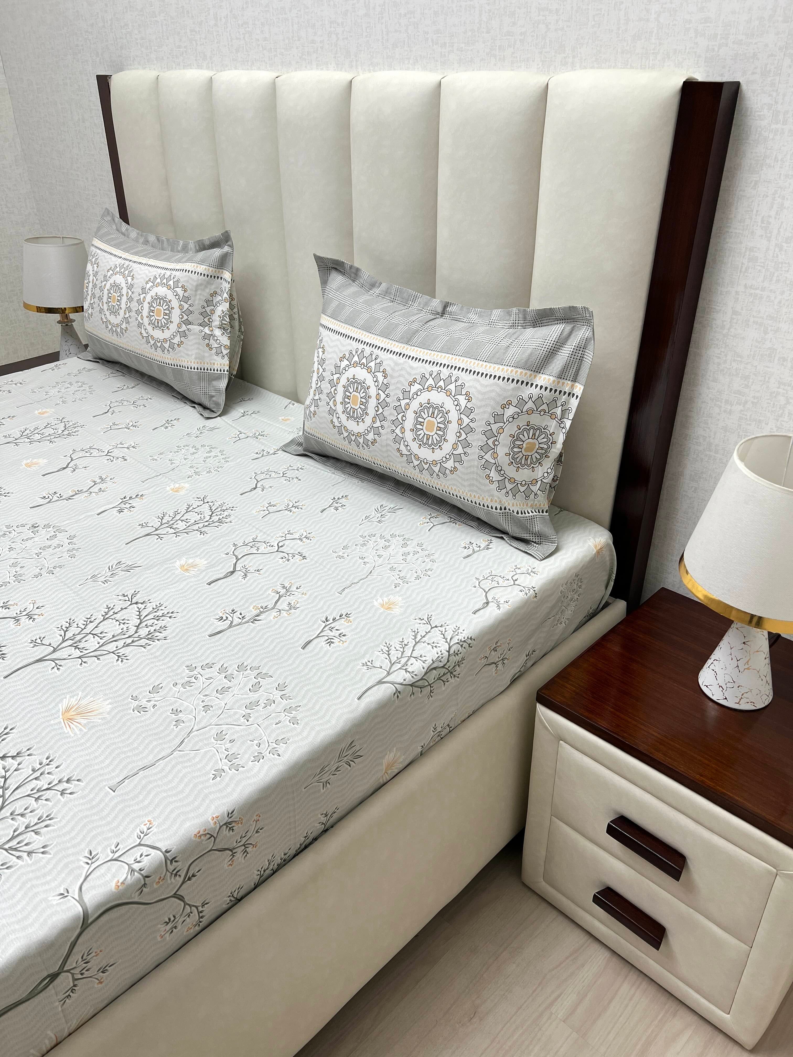 Pure Decor Pure Cotton King Size Double Bedsheet