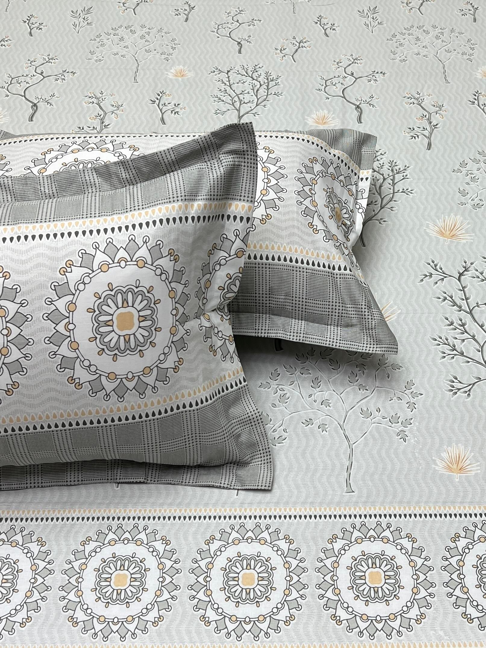 Pure Decor Pure Cotton King Size Double Bedsheet
