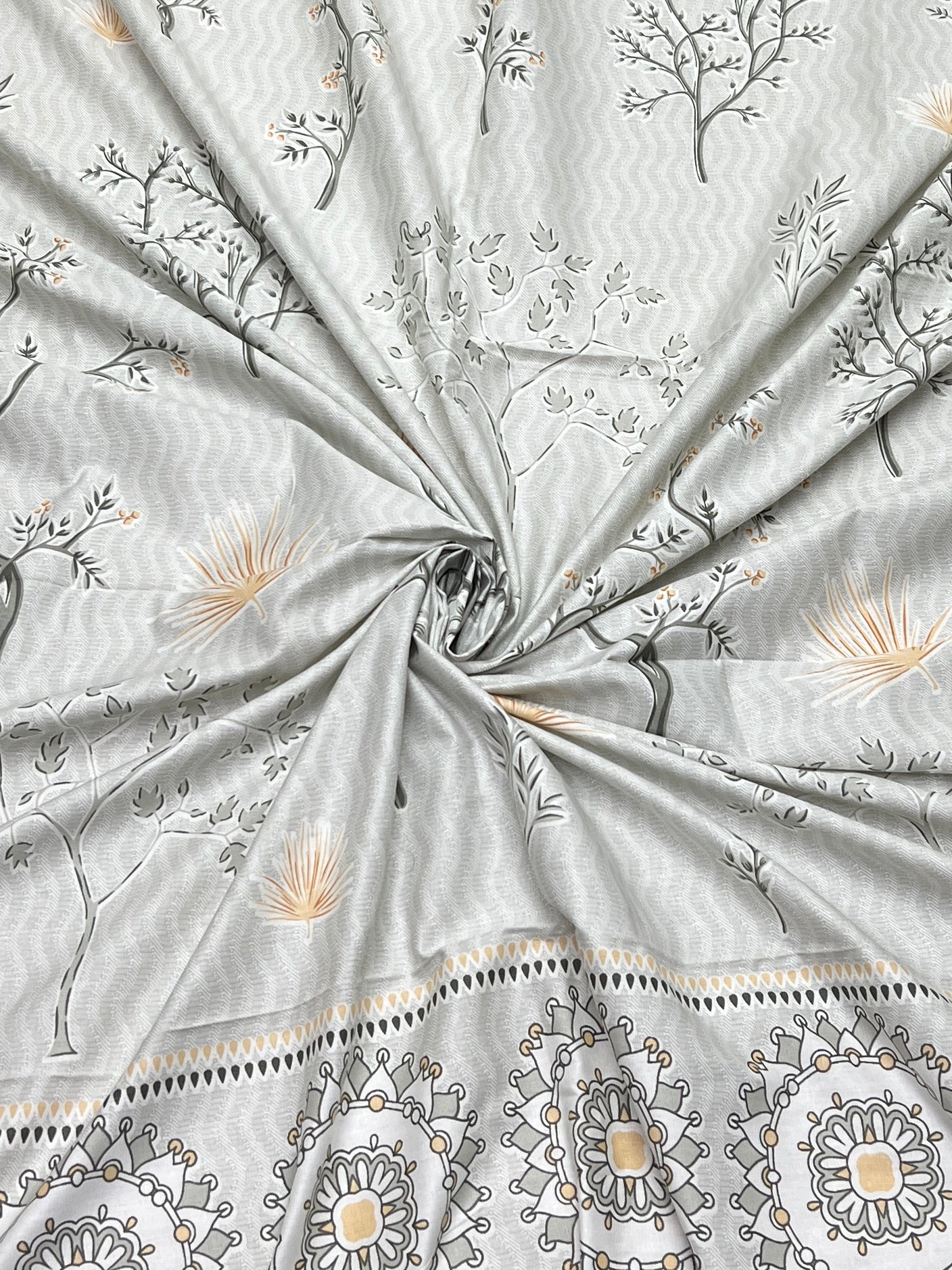 Pure Decor Pure Cotton King Size Double Bedsheet