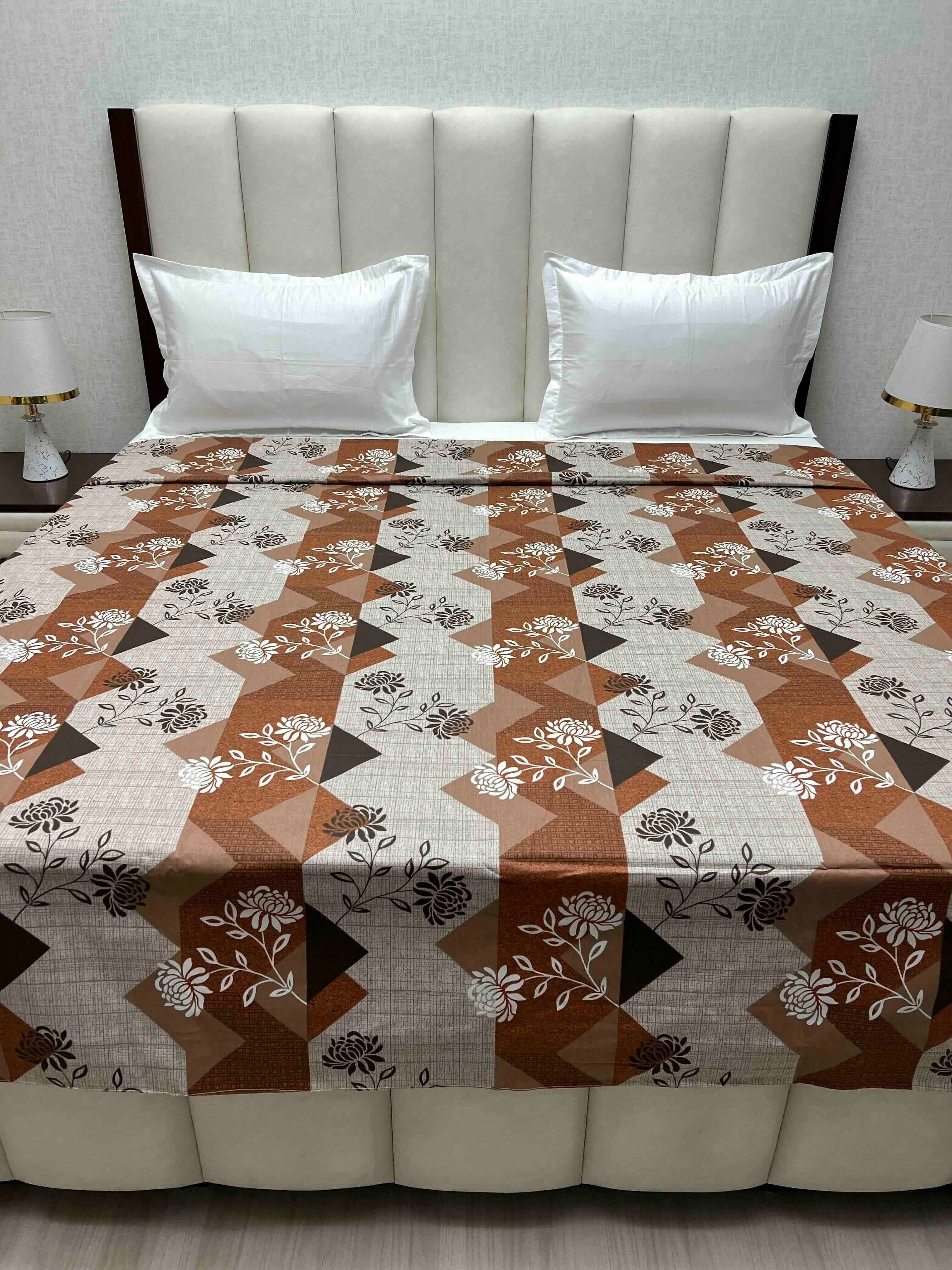 Pure Decor Pure Cotton King Size Duvet Cover with Zipper