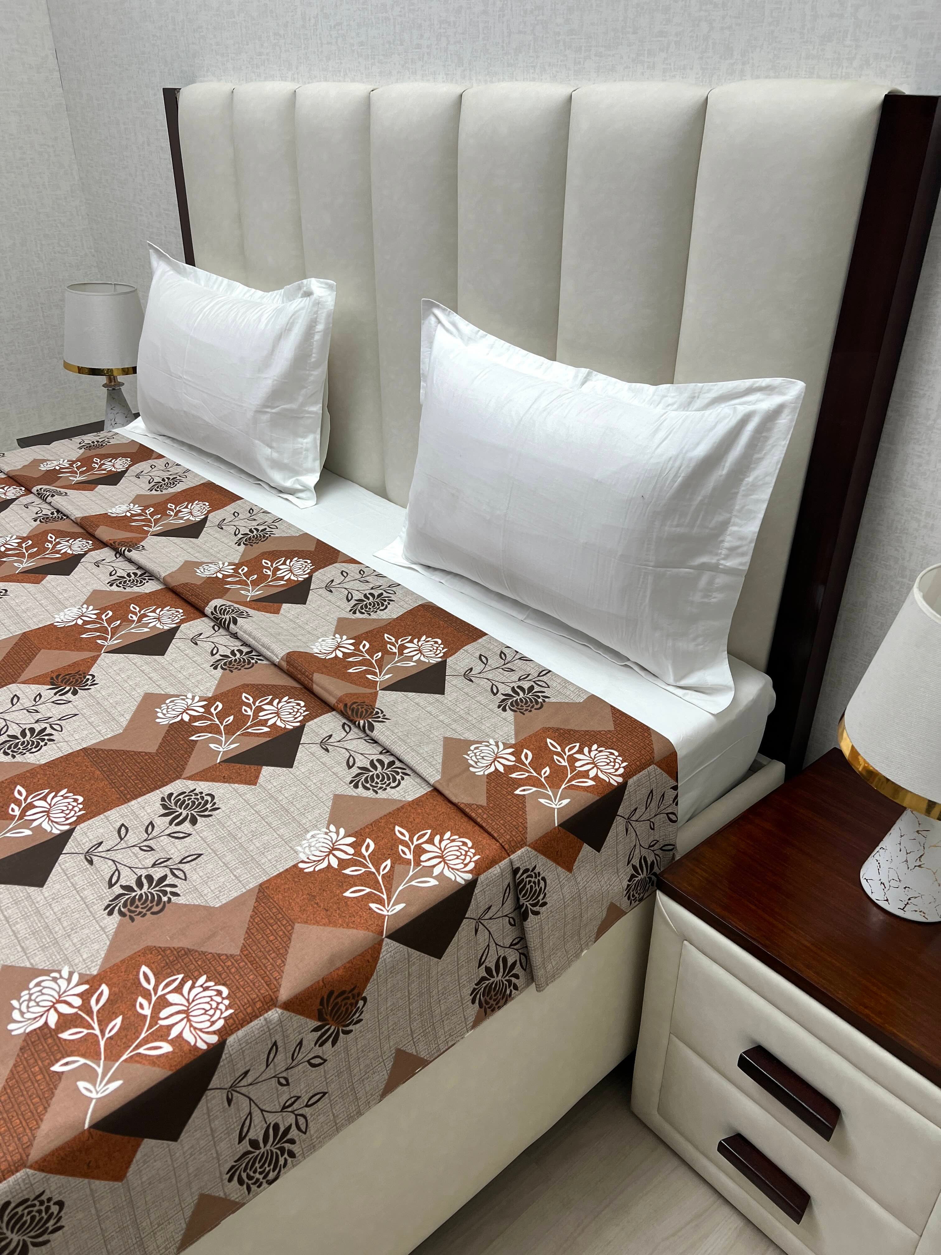 Pure Decor Pure Cotton King Size Duvet Cover with Zipper