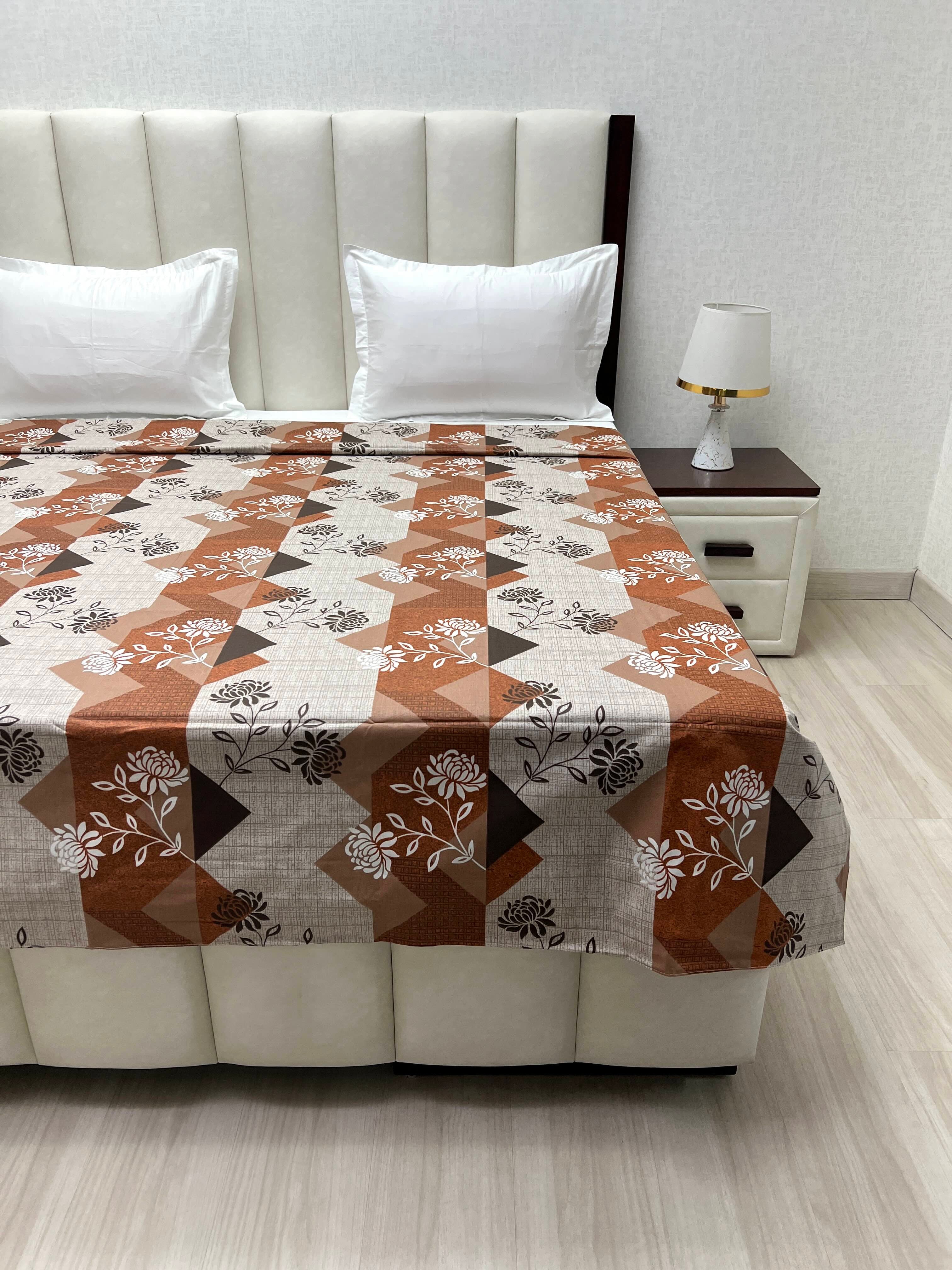 Pure Decor Pure Cotton King Size Duvet Cover with Zipper