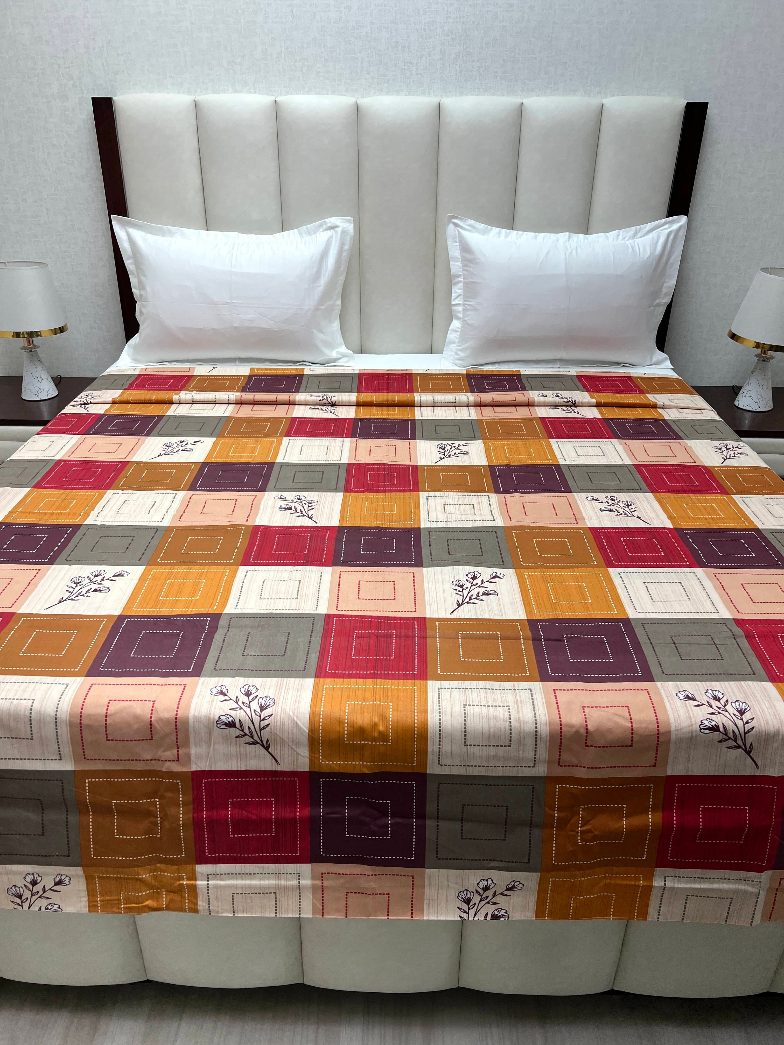 Pure Decor Pure Cotton King Size Duvet Cover with Zipper