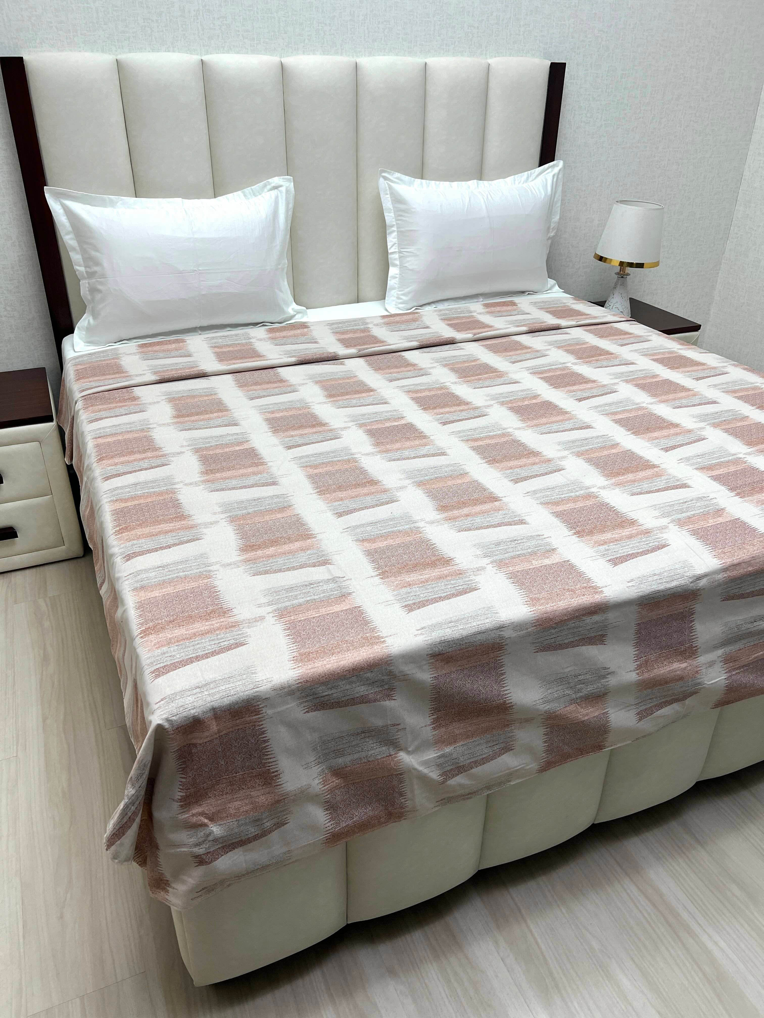 Pure Decor Pure Cotton King Size Duvet Cover with Zipper
