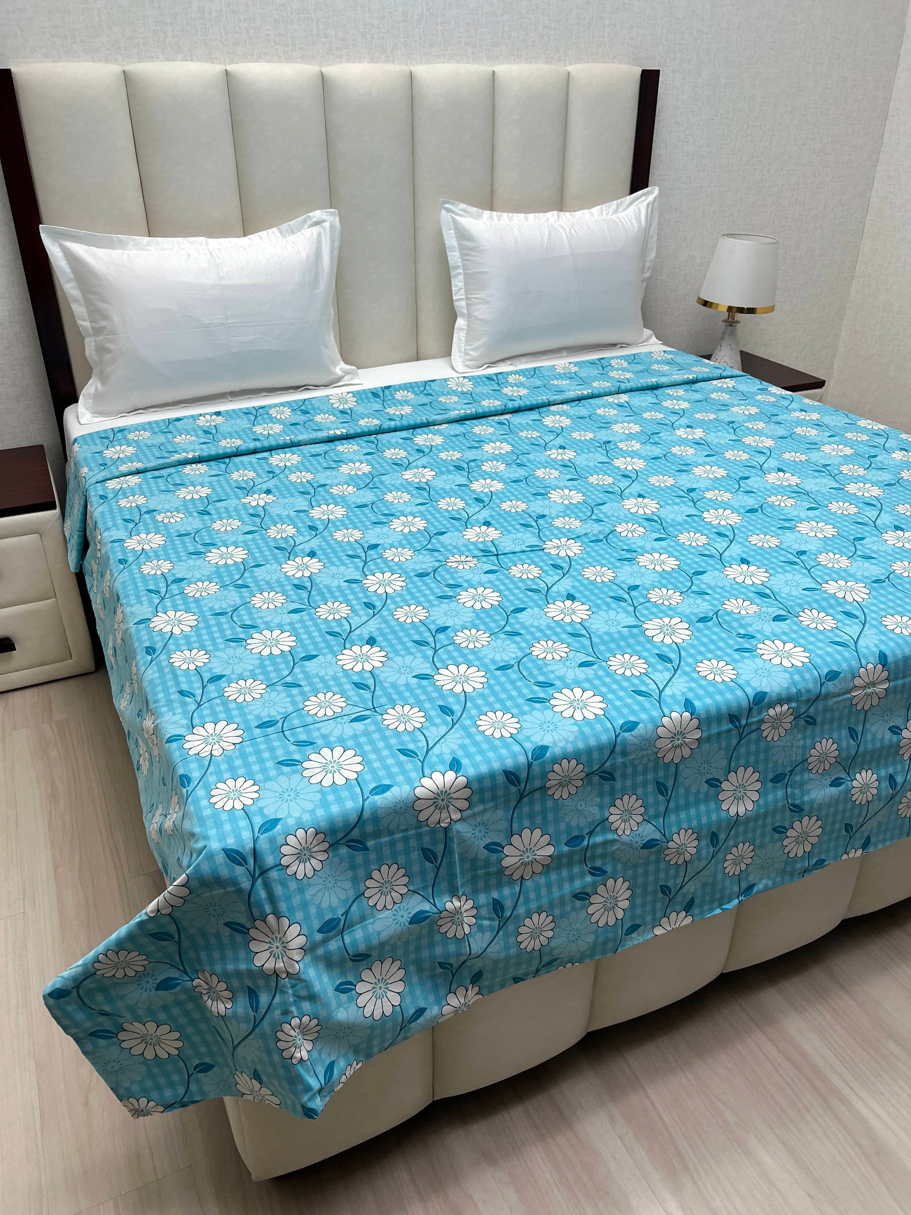 Pure Decor Pure Cotton King Size Duvet Cover with Zipper