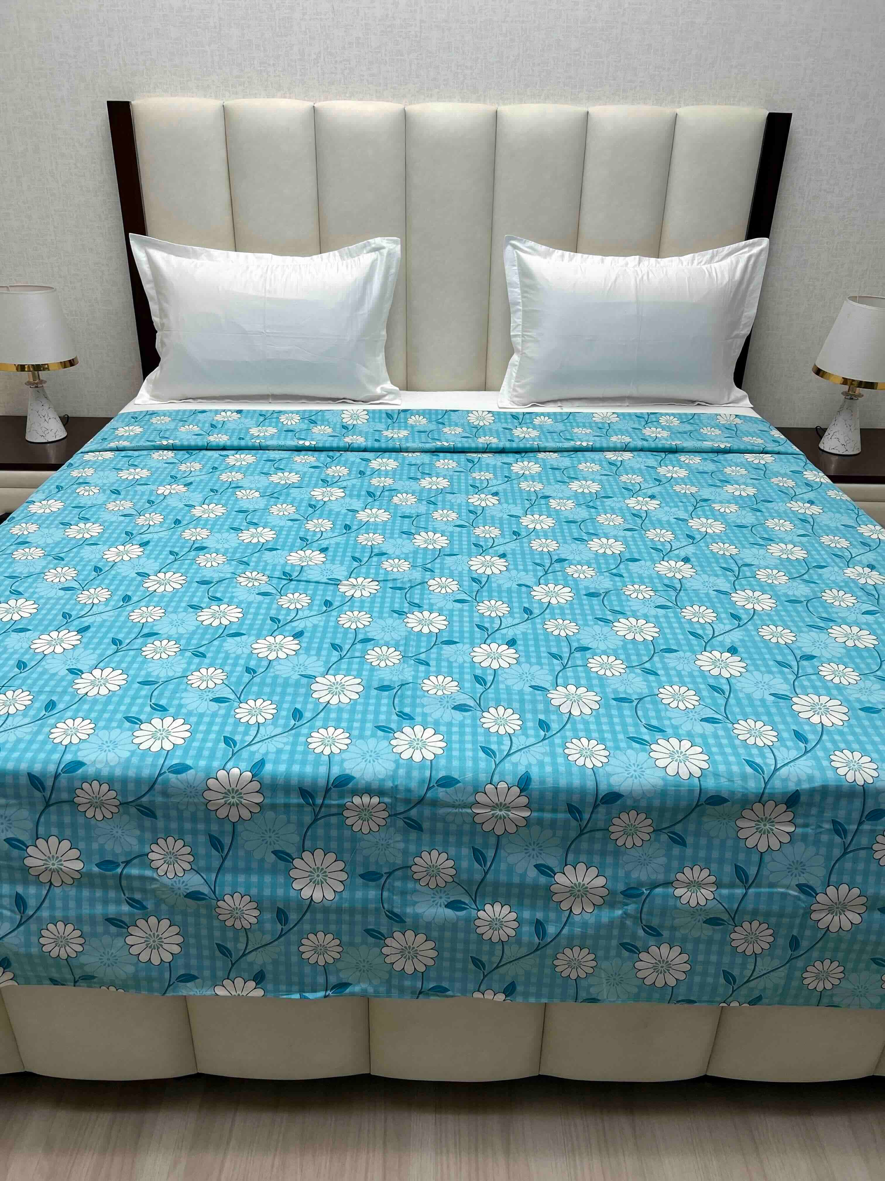 Pure Decor Pure Cotton King Size Duvet Cover with Zipper