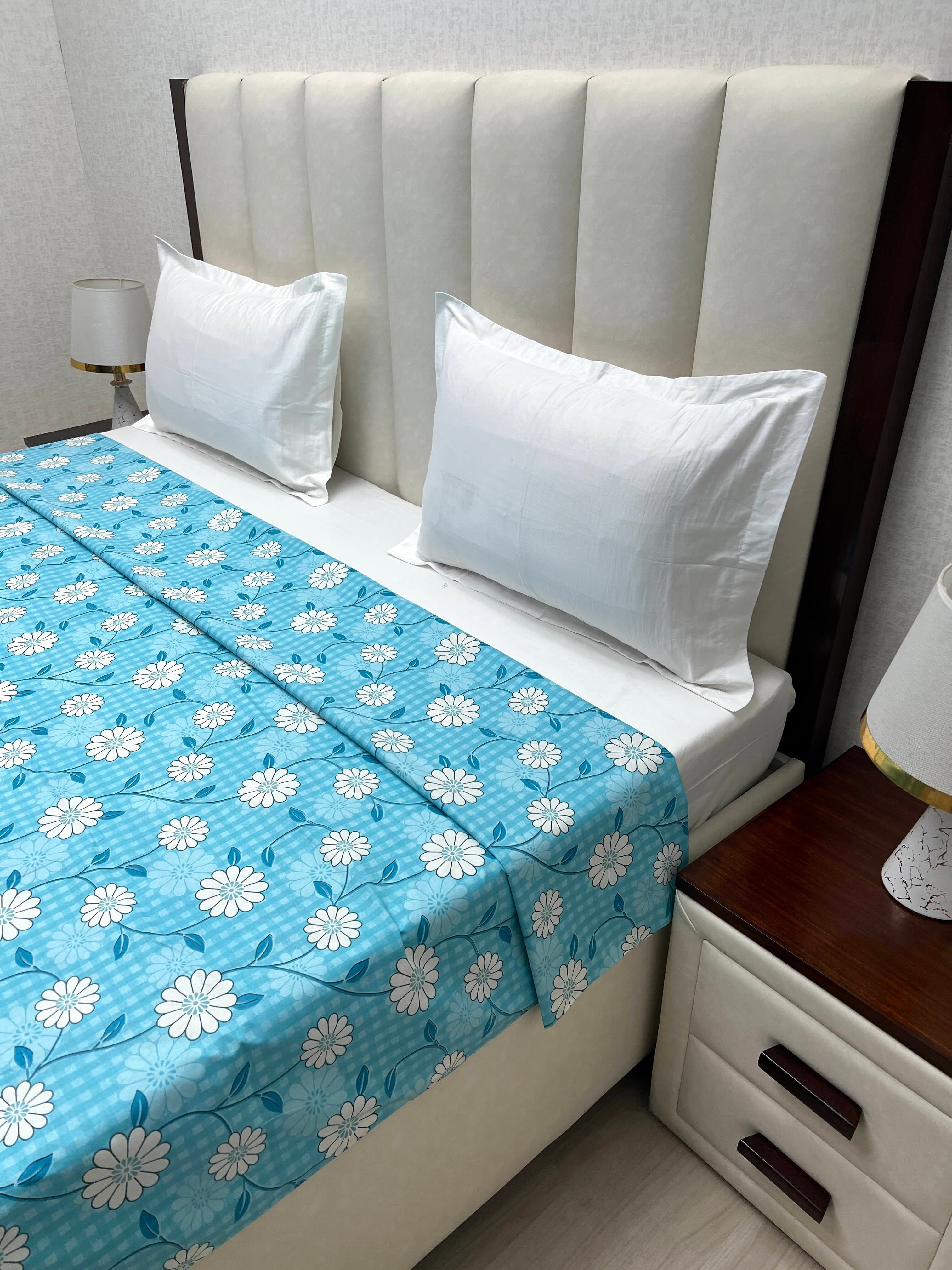 Pure Decor Pure Cotton King Size Duvet Cover with Zipper