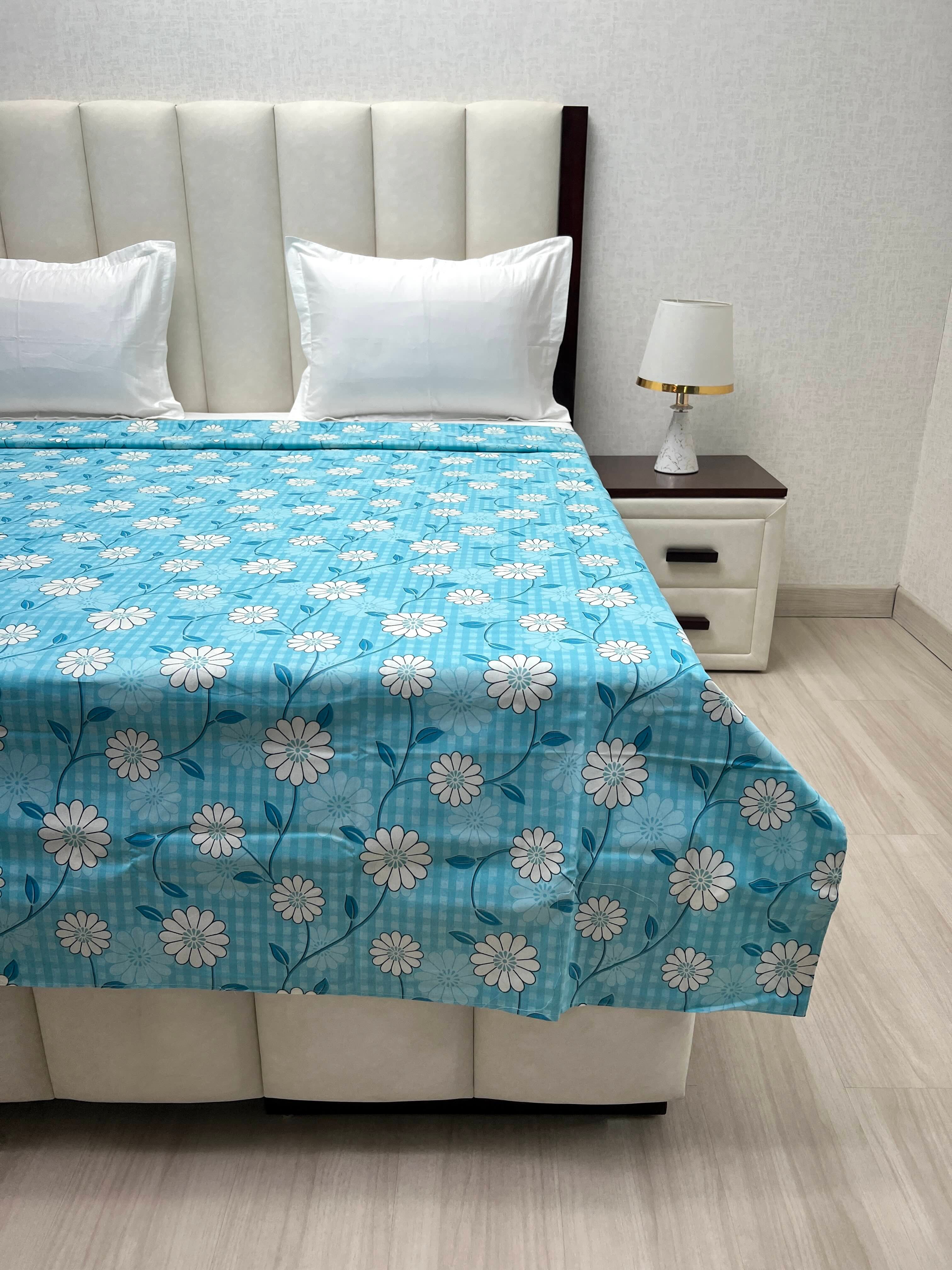 Pure Decor Pure Cotton King Size Duvet Cover with Zipper