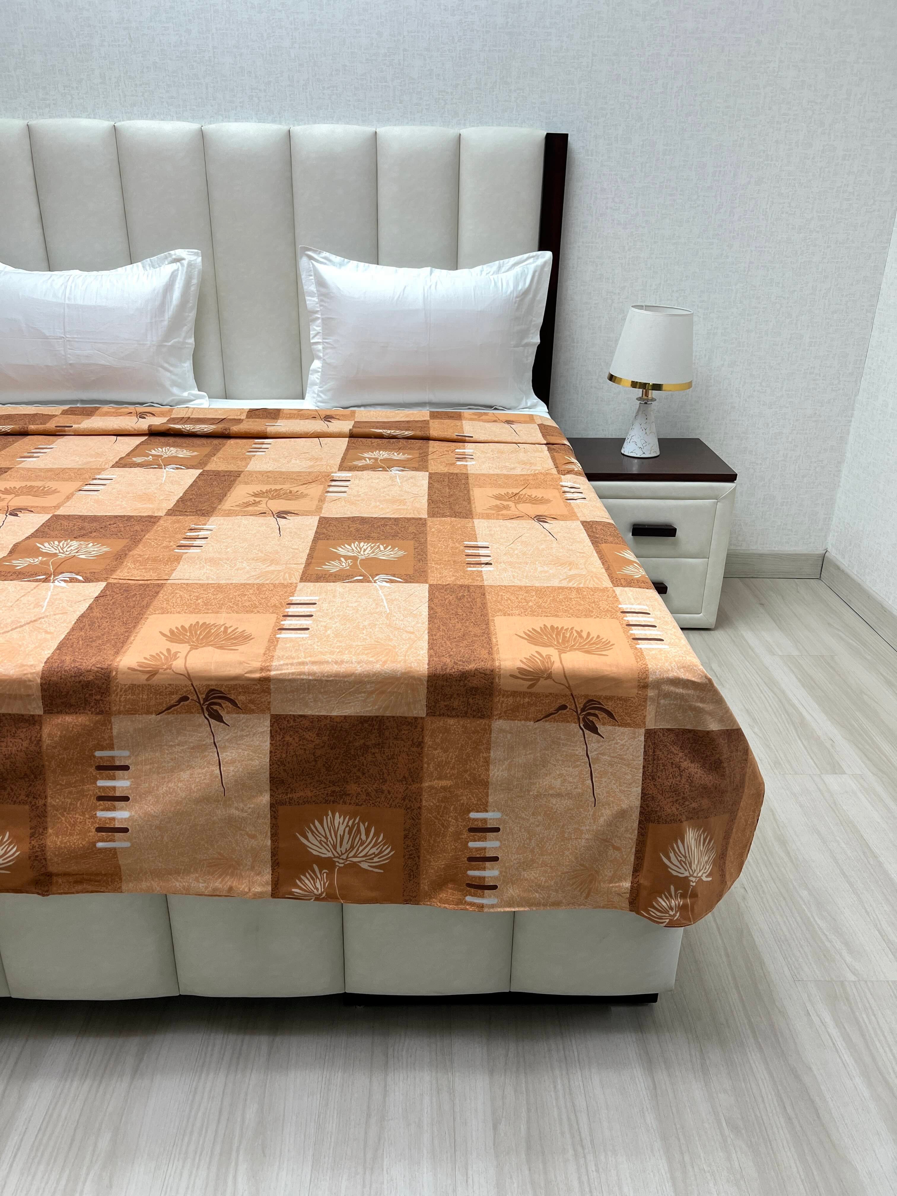Pure Decor Pure Cotton King Size Duvet Cover with Zipper