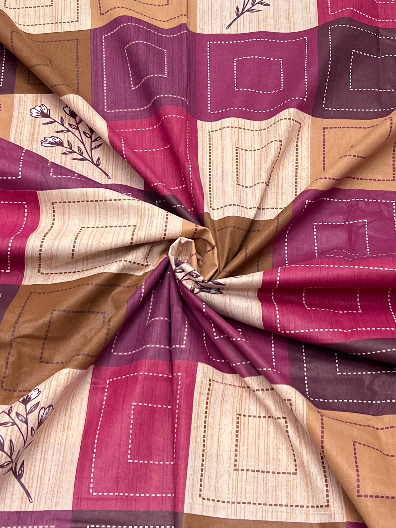 Pure Decor Pure Cotton King Size Duvet Cover with Zipper