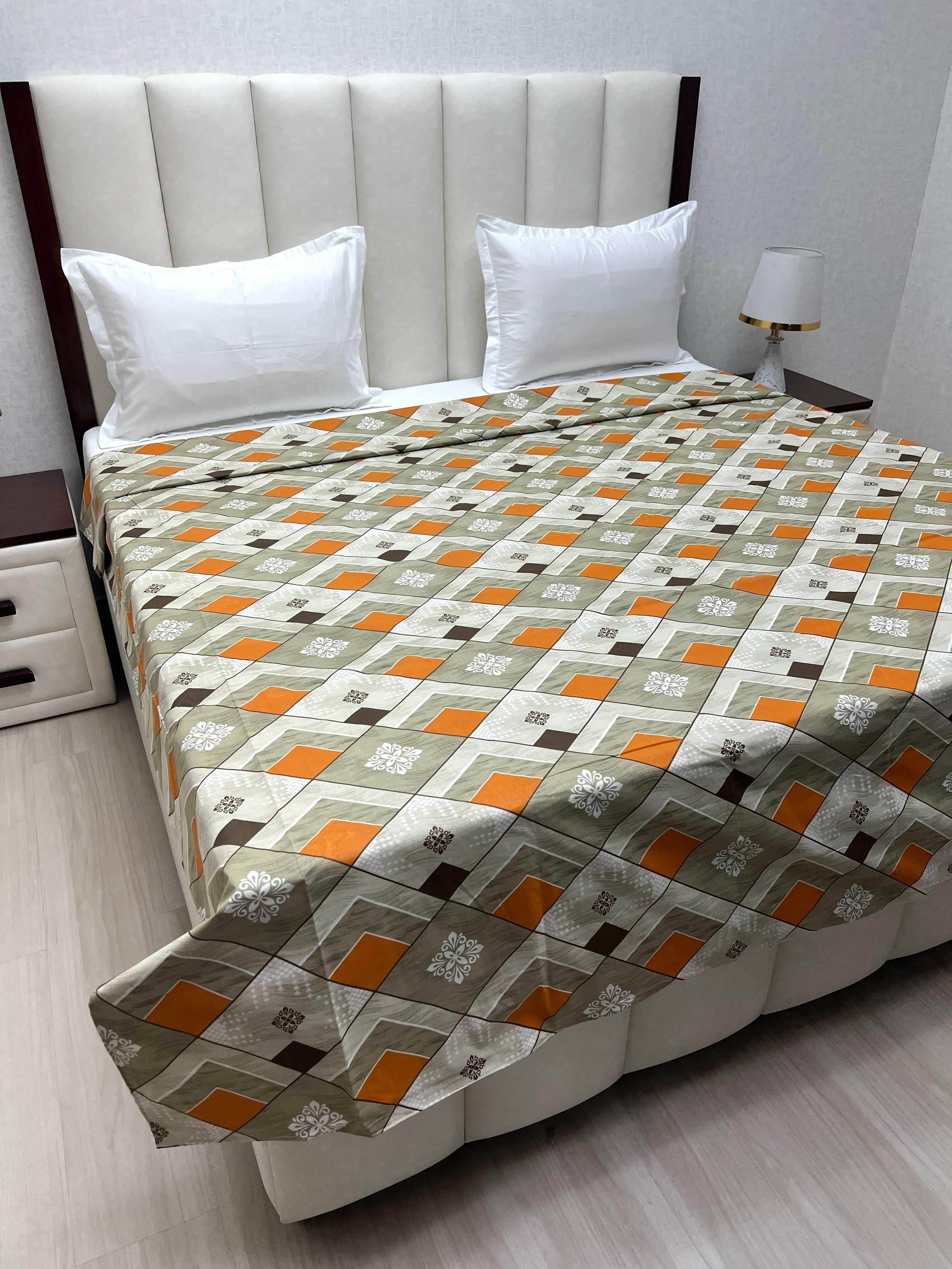 Pure Decor Pure Cotton King Size Duvet Cover with Zipper