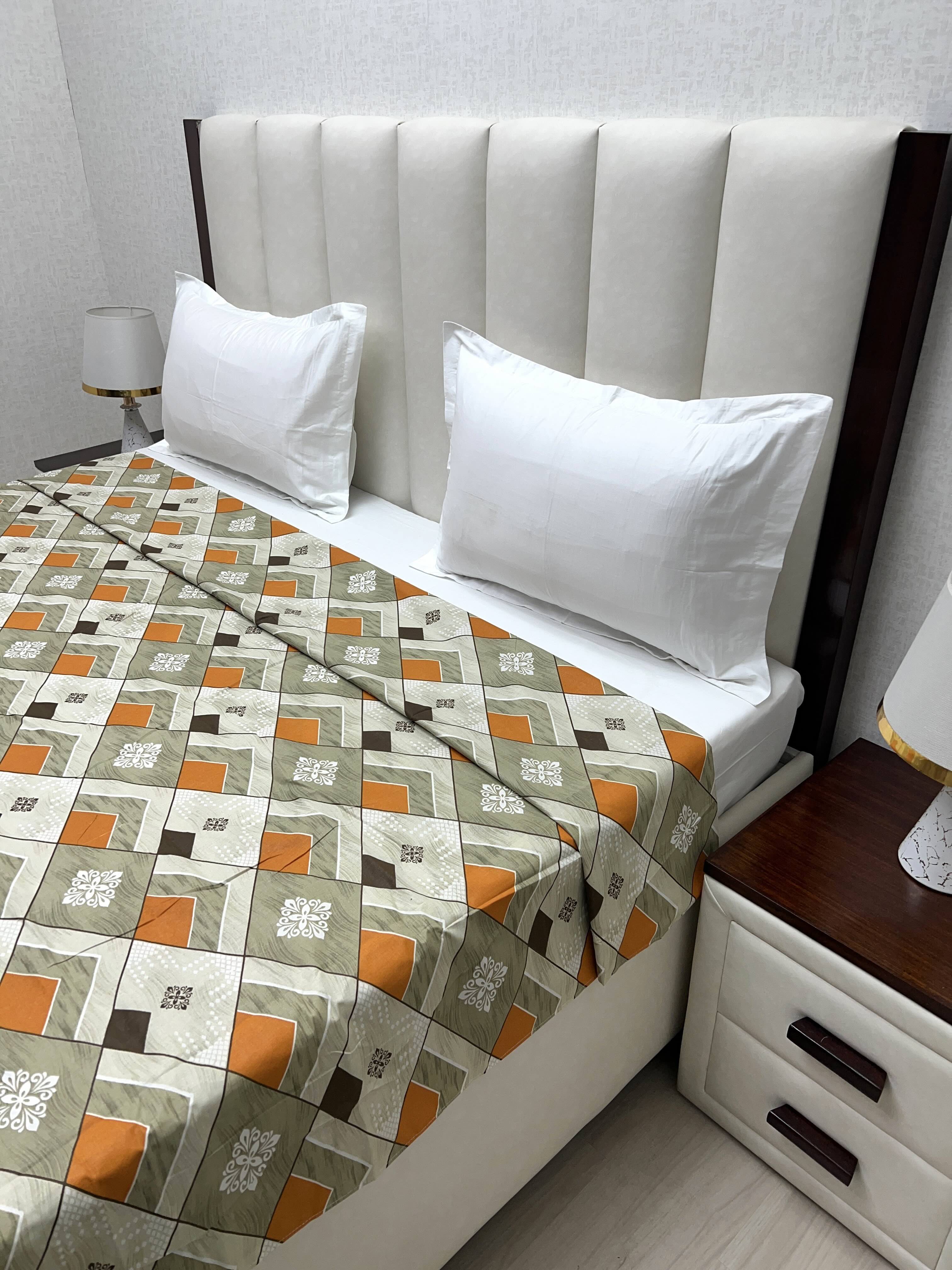 Pure Decor Pure Cotton King Size Duvet Cover with Zipper