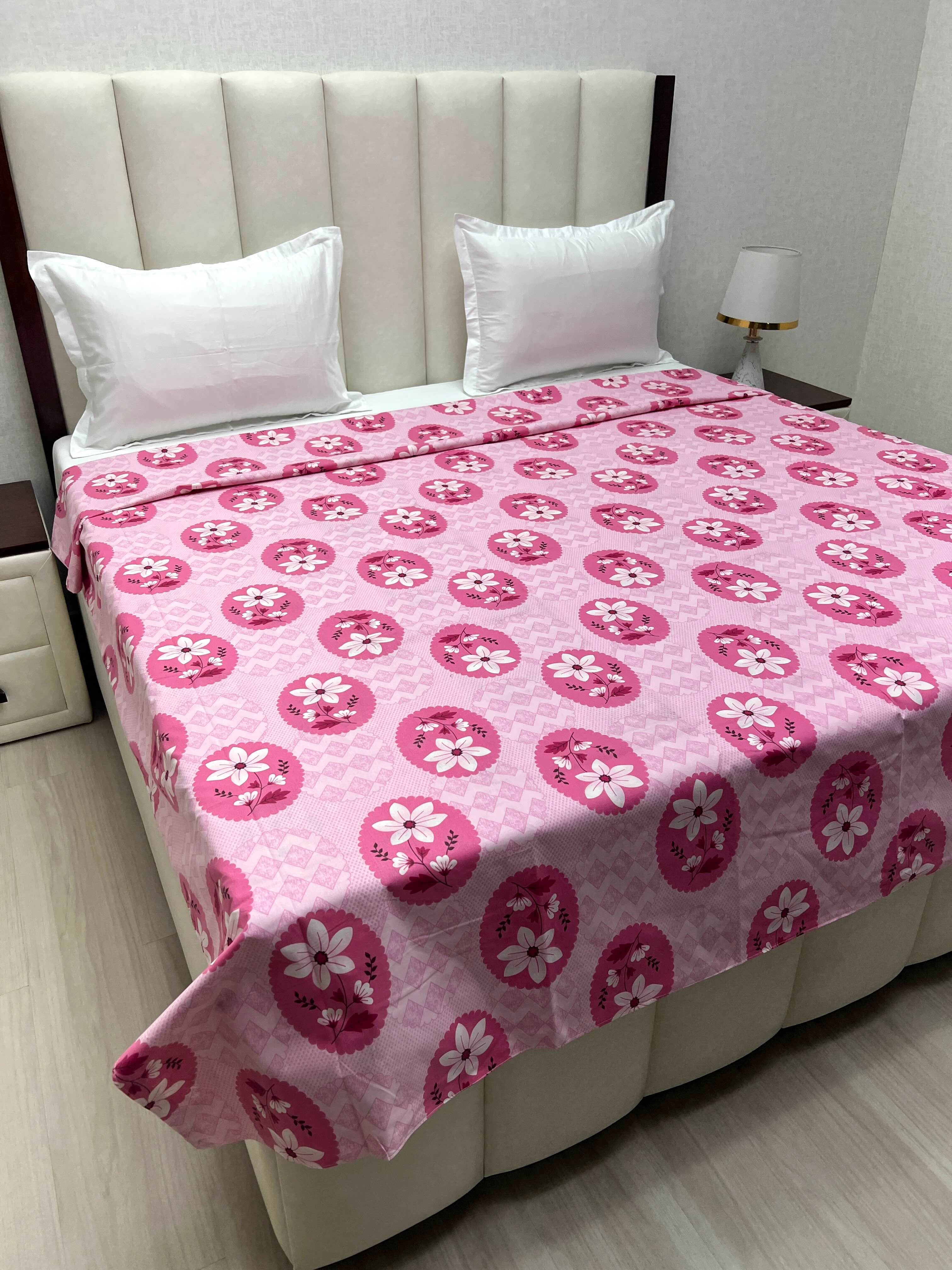 Pure Decor Pure Cotton King Size Duvet Cover with Zipper