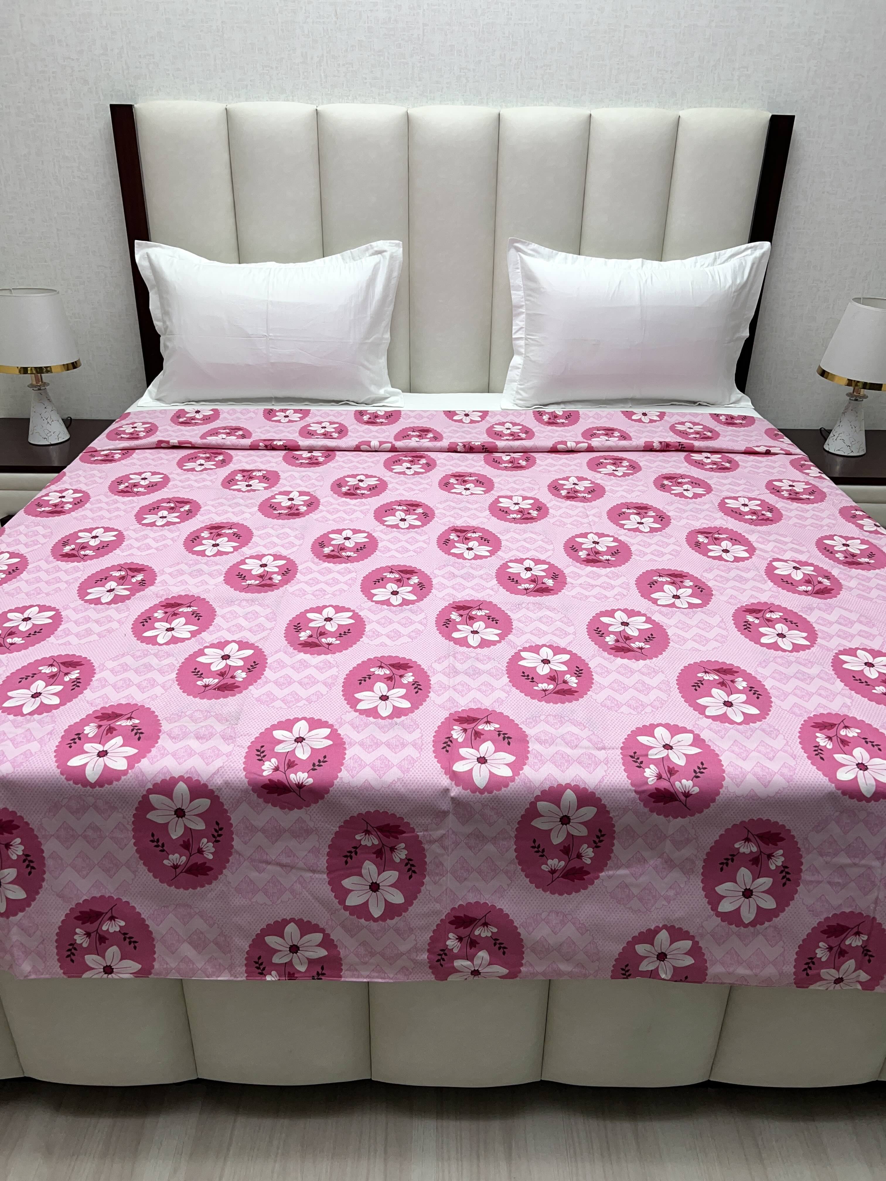 Pure Decor Pure Cotton King Size Duvet Cover with Zipper