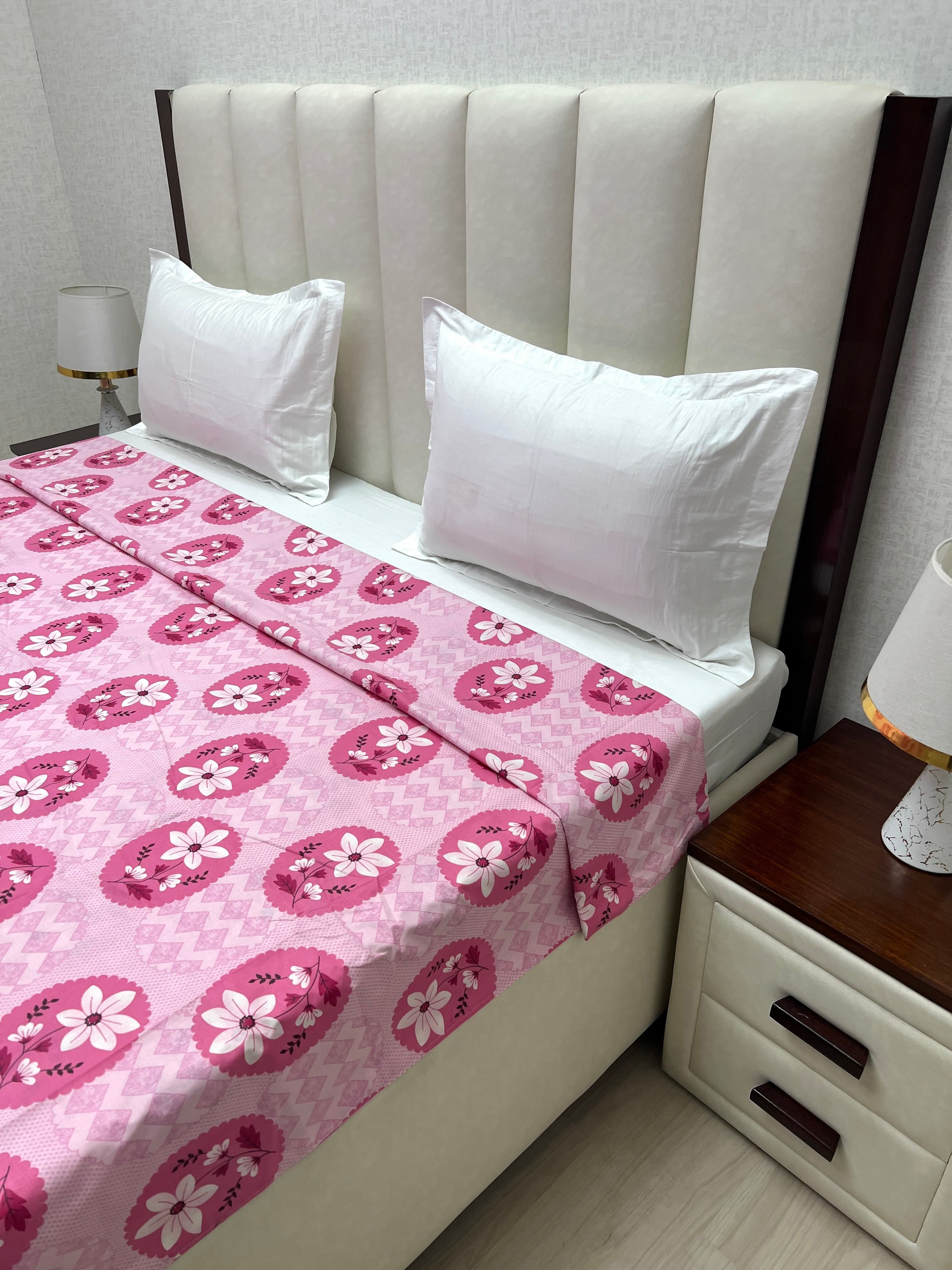 Pure Decor Pure Cotton King Size Duvet Cover with Zipper