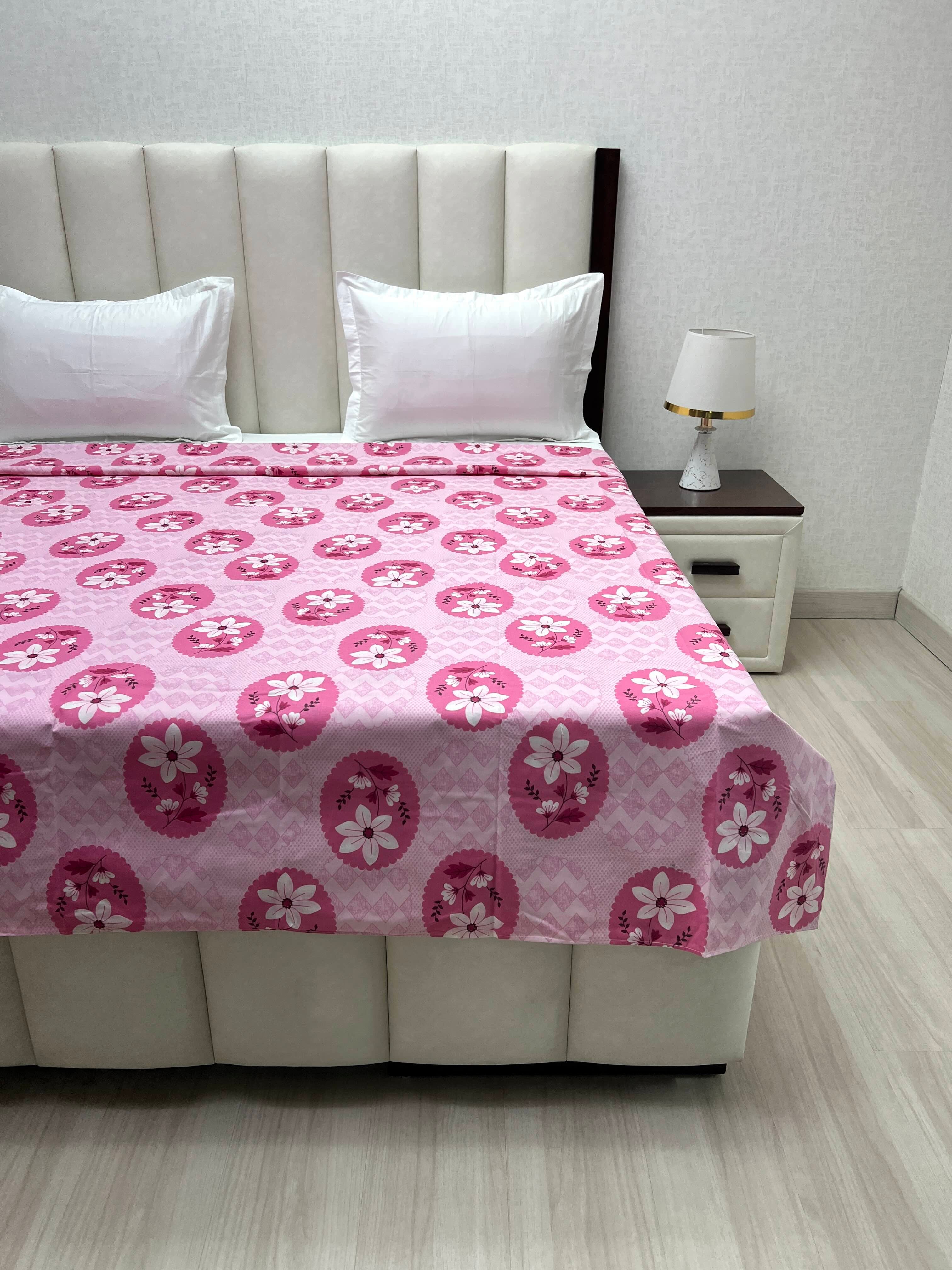 Pure Decor Pure Cotton King Size Duvet Cover with Zipper