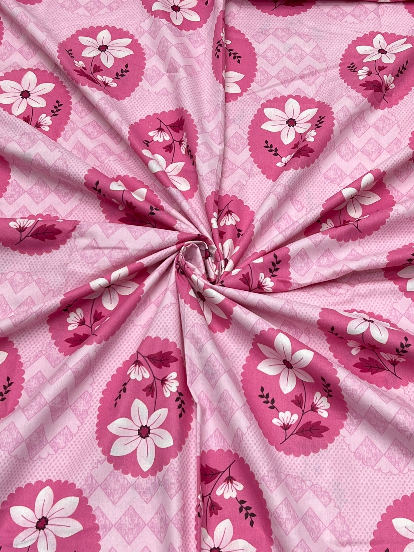Pure Decor Pure Cotton King Size Duvet Cover with Zipper