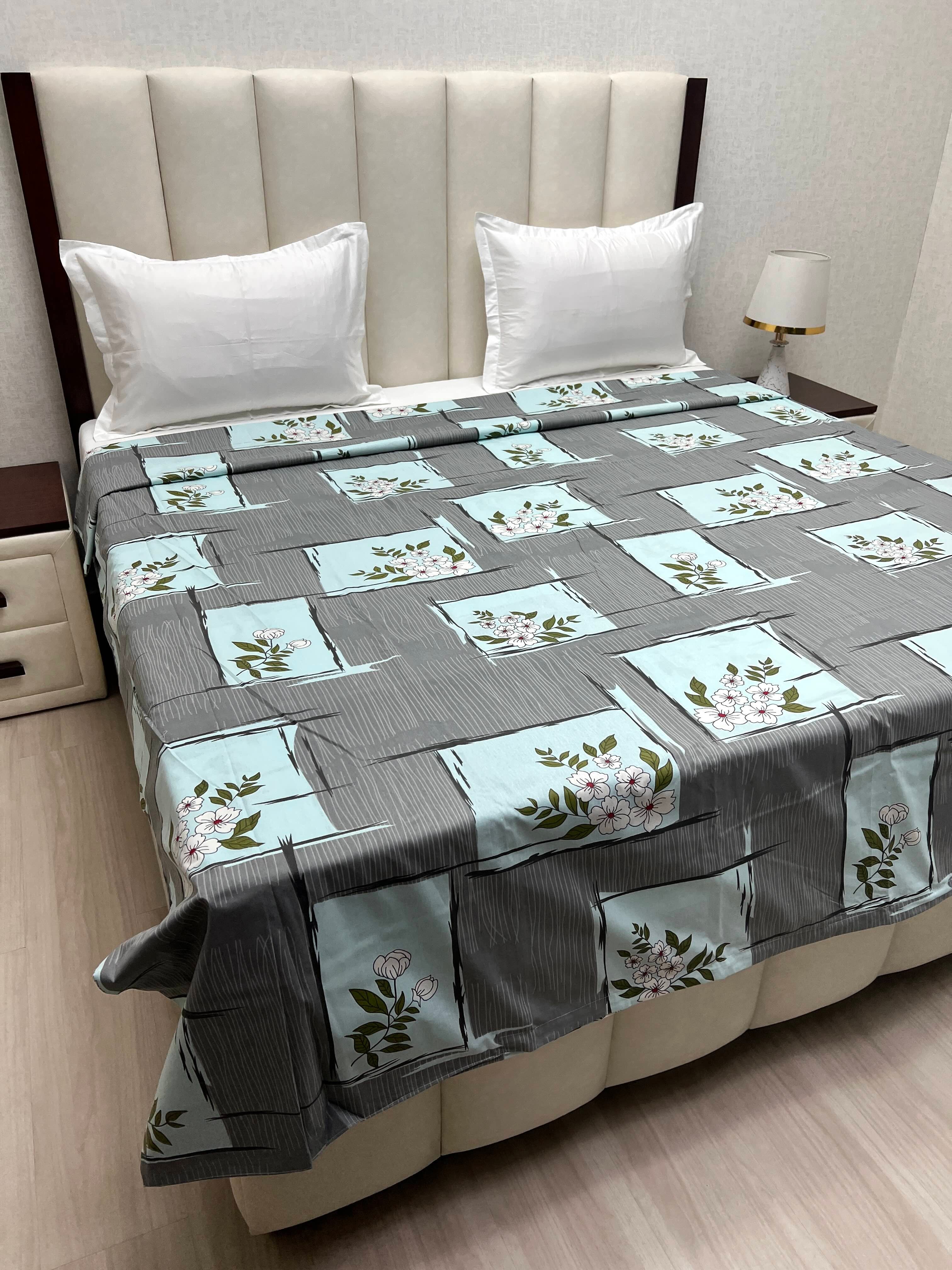 Pure Decor Pure Cotton King Size Duvet Cover with Zipper
