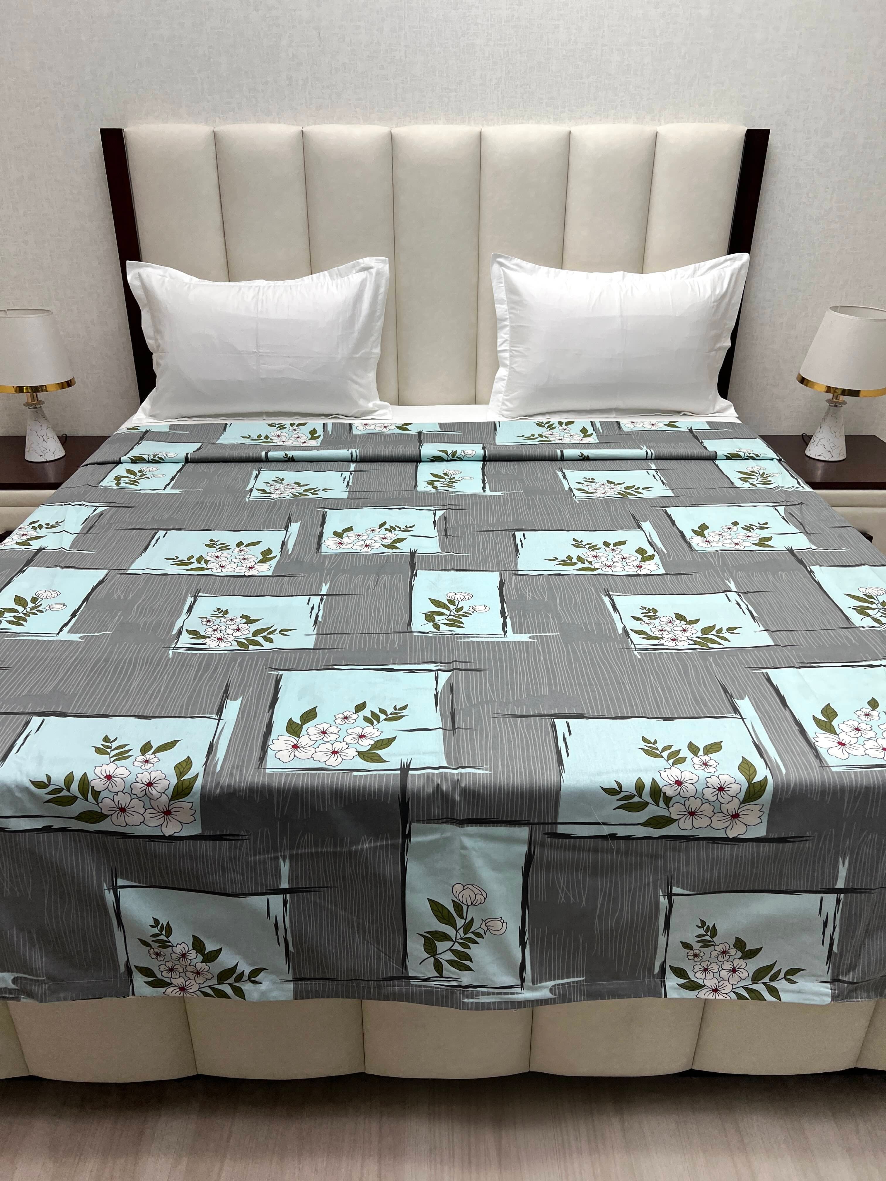 Pure Decor Pure Cotton King Size Duvet Cover with Zipper