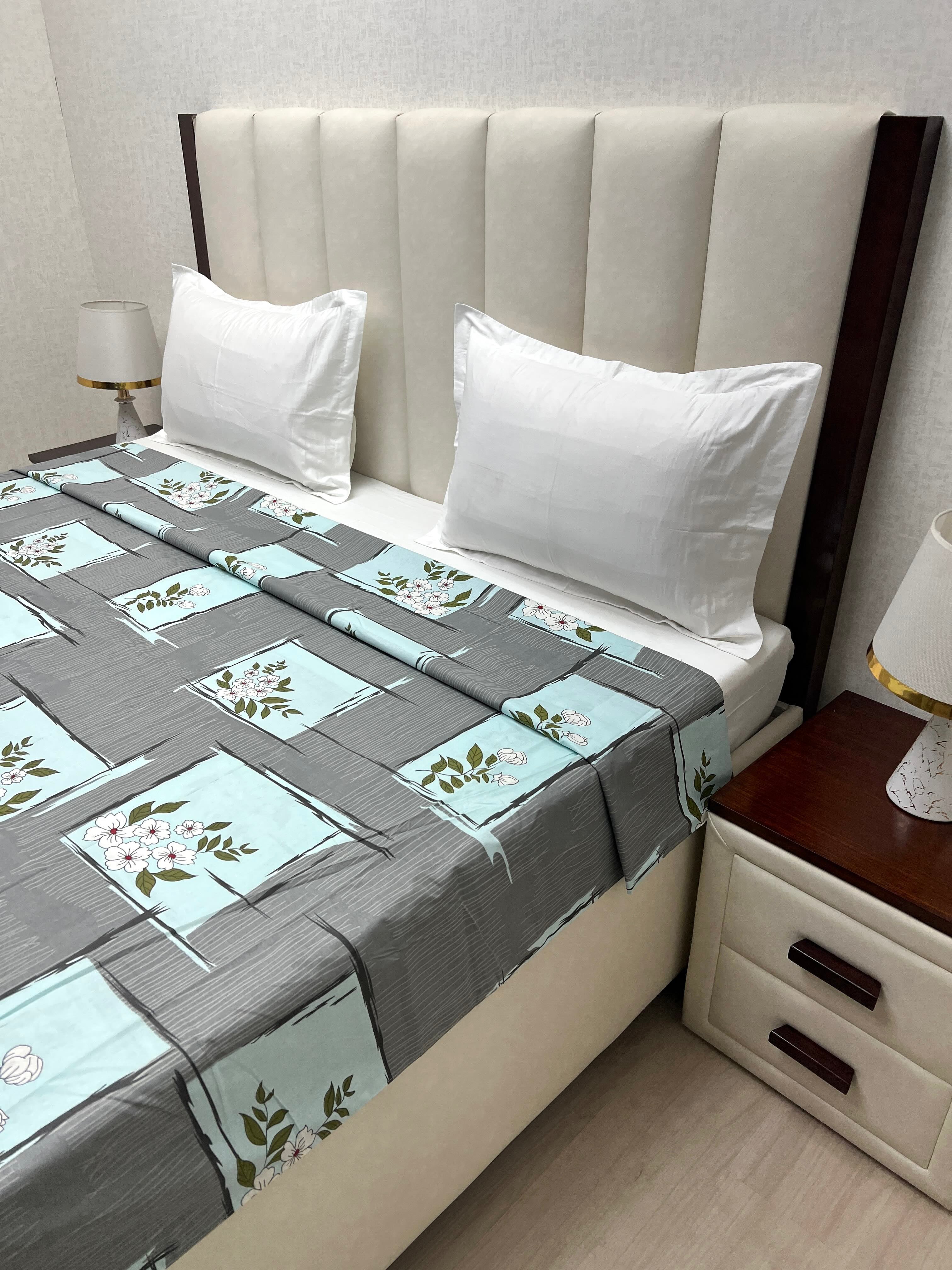 Pure Decor Pure Cotton King Size Duvet Cover with Zipper