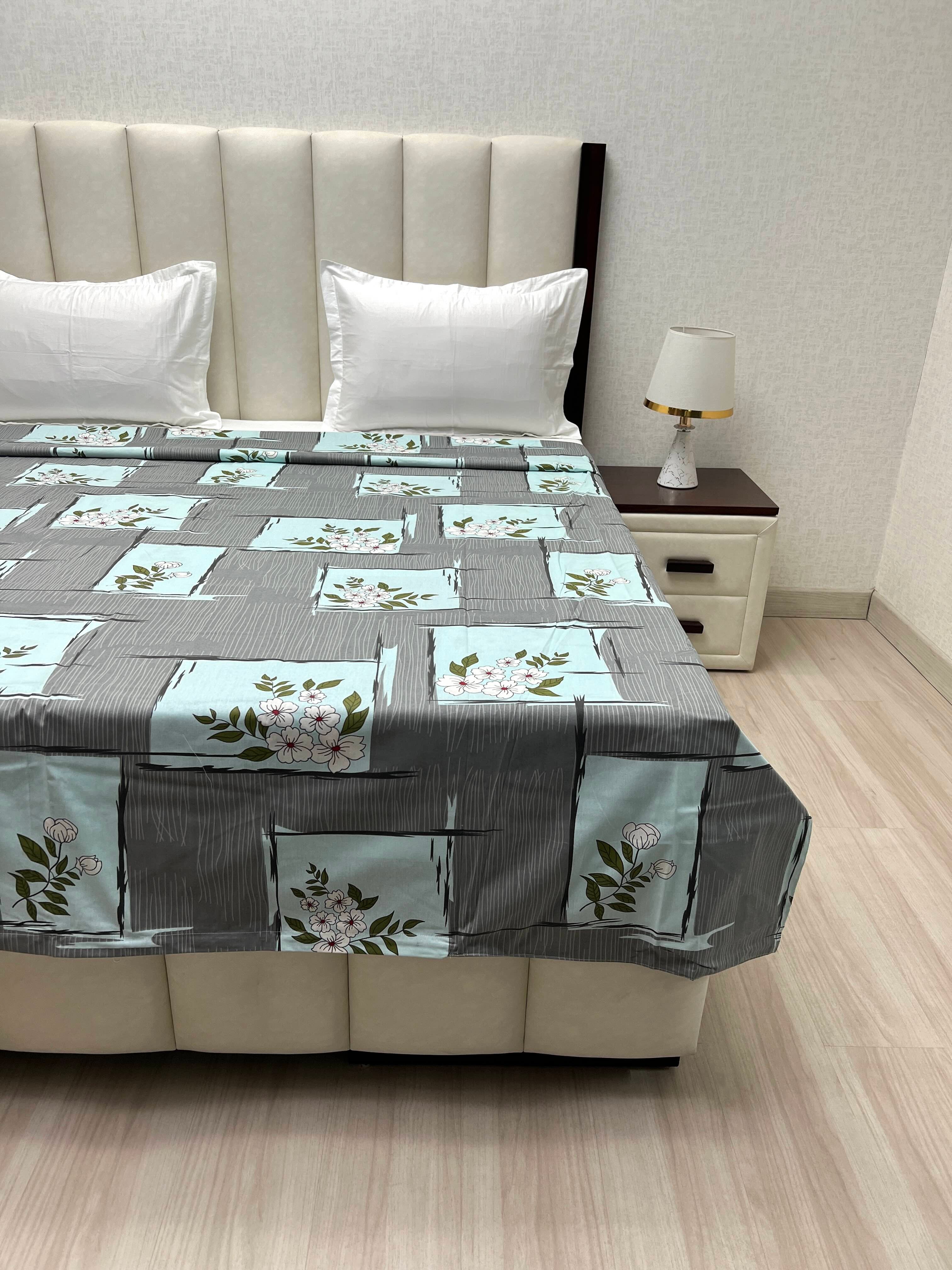 Pure Decor Pure Cotton King Size Duvet Cover with Zipper