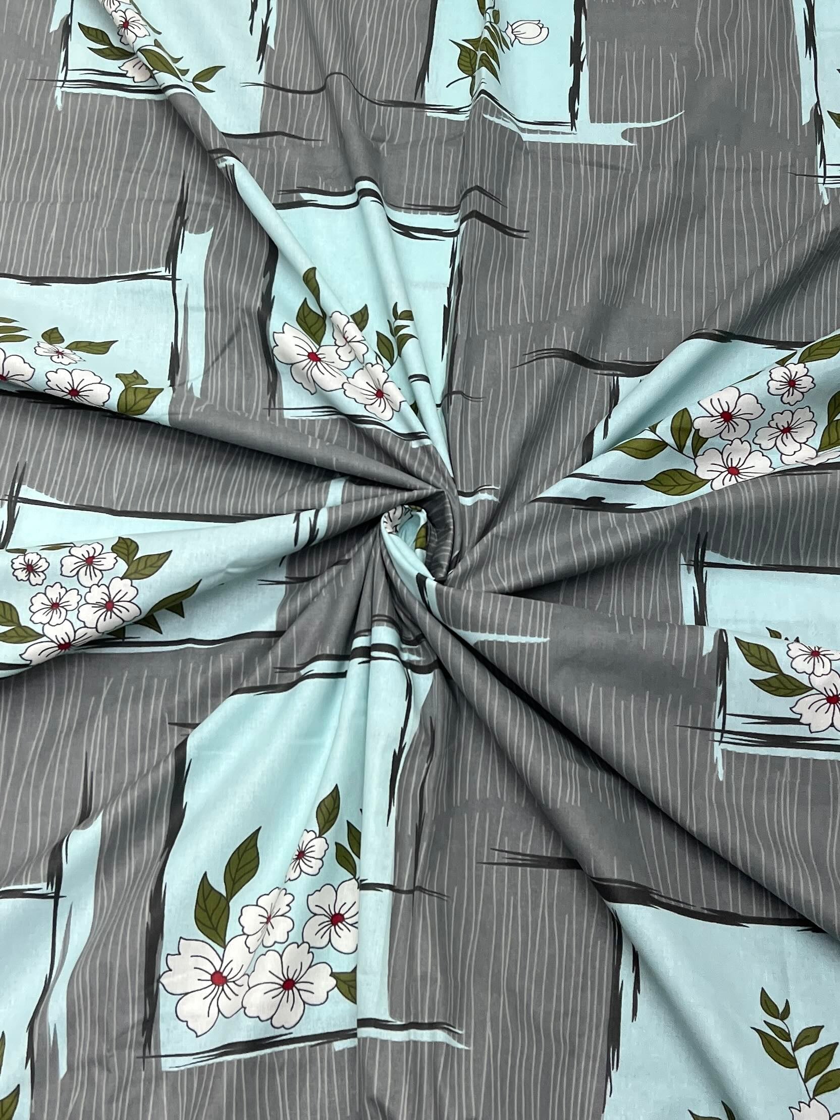 Pure Decor Pure Cotton King Size Duvet Cover with Zipper