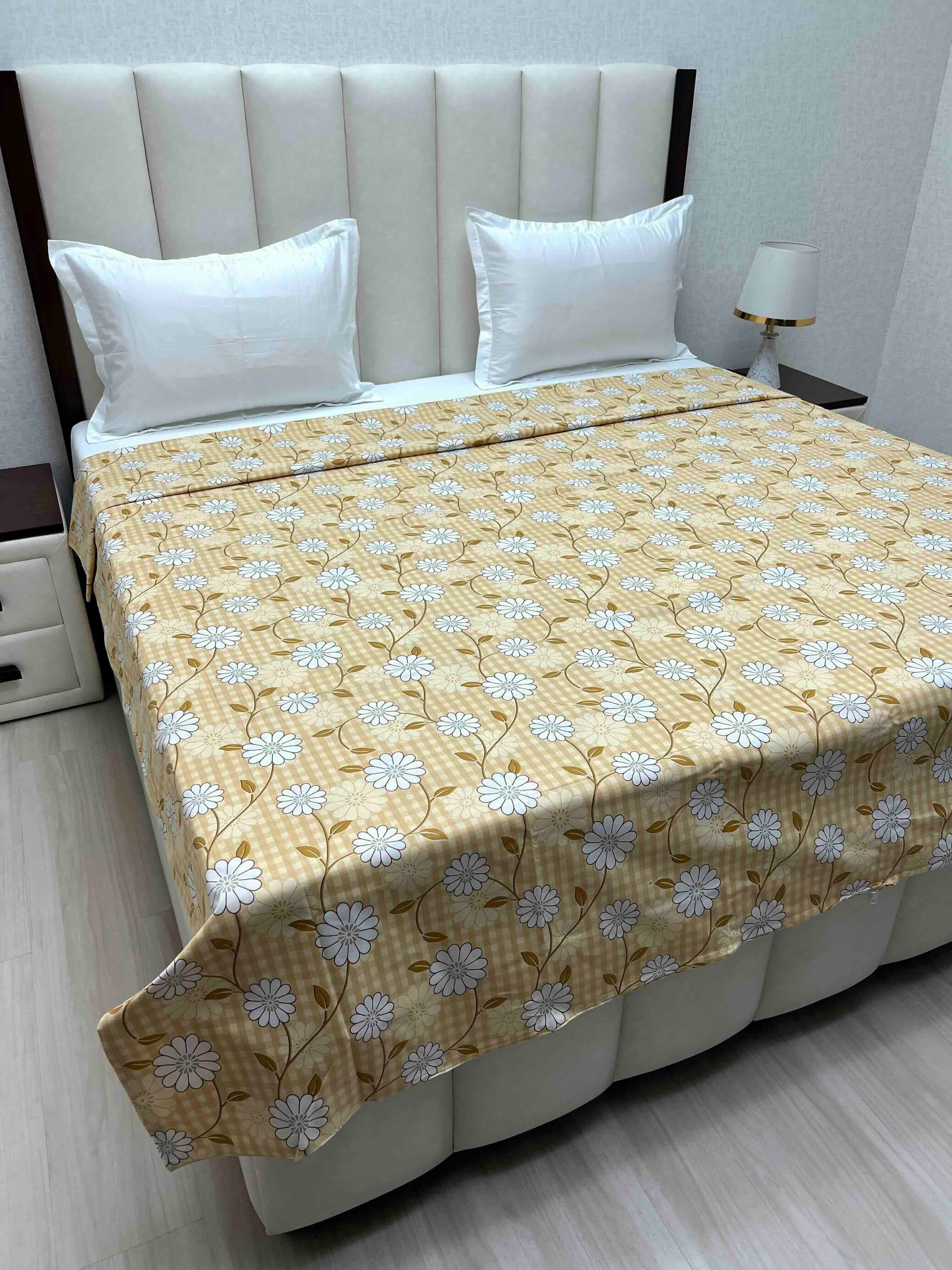 Pure Decor Pure Cotton King Size Duvet Cover with Zipper