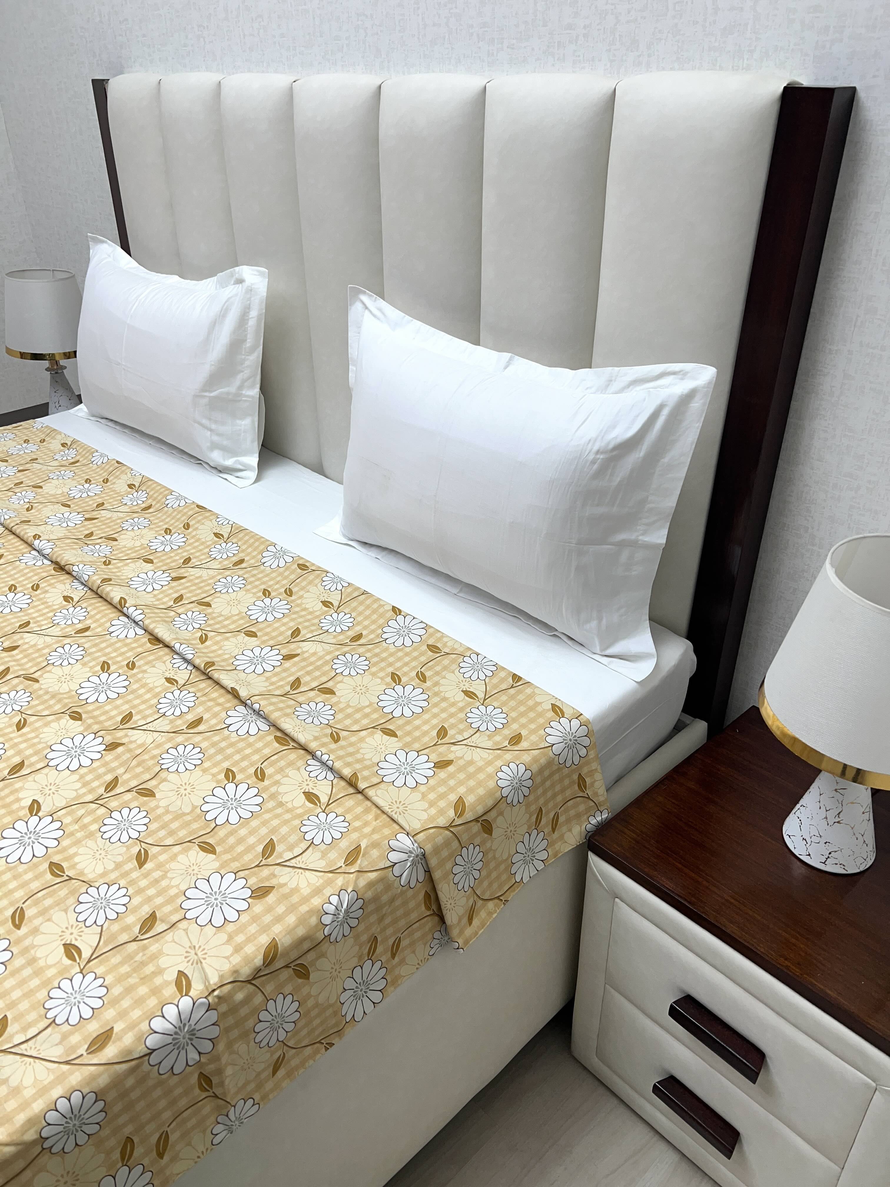 Pure Decor Pure Cotton King Size Duvet Cover with Zipper