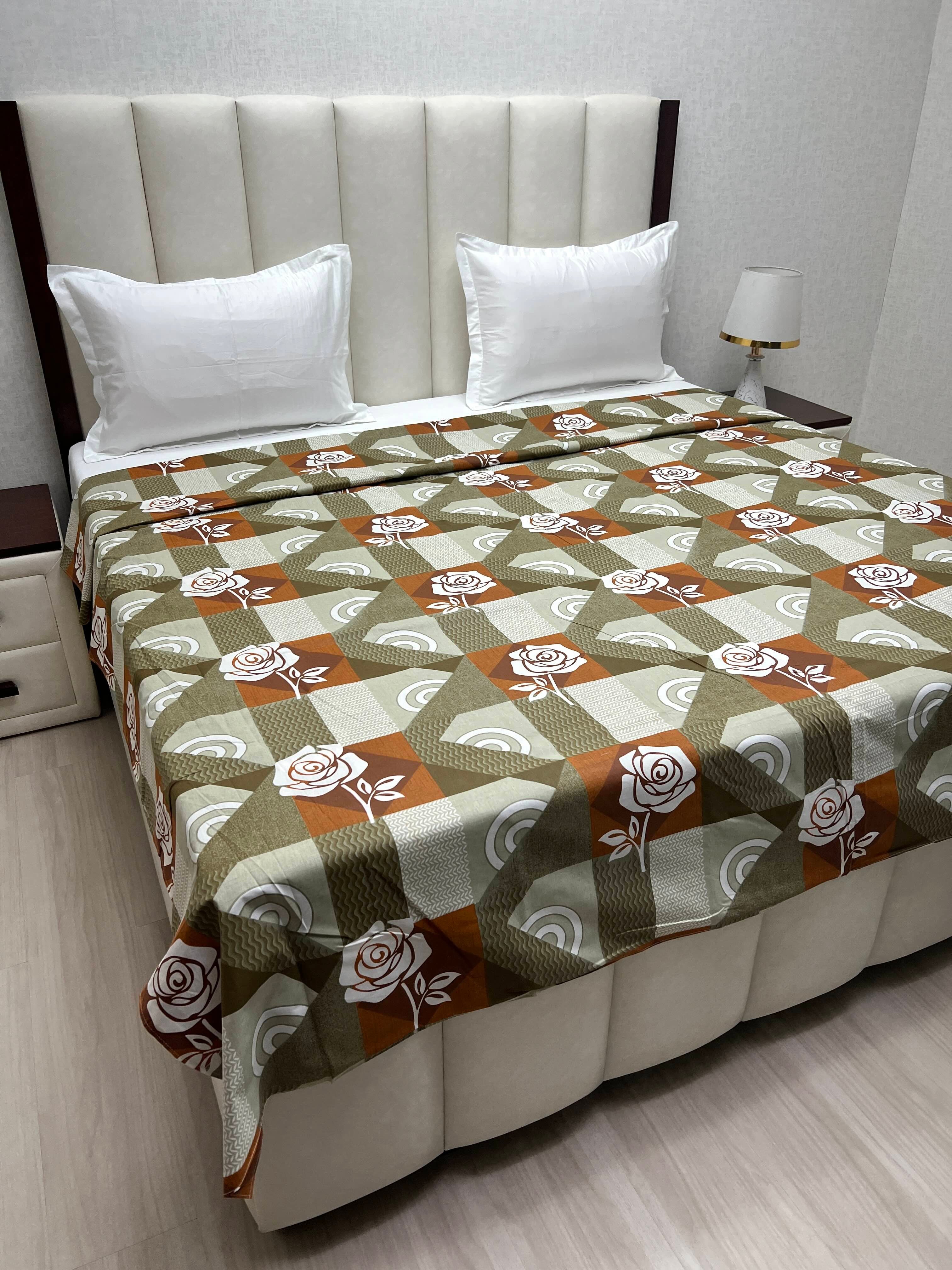 Pure Decor Pure Cotton King Size Duvet Cover with Zipper