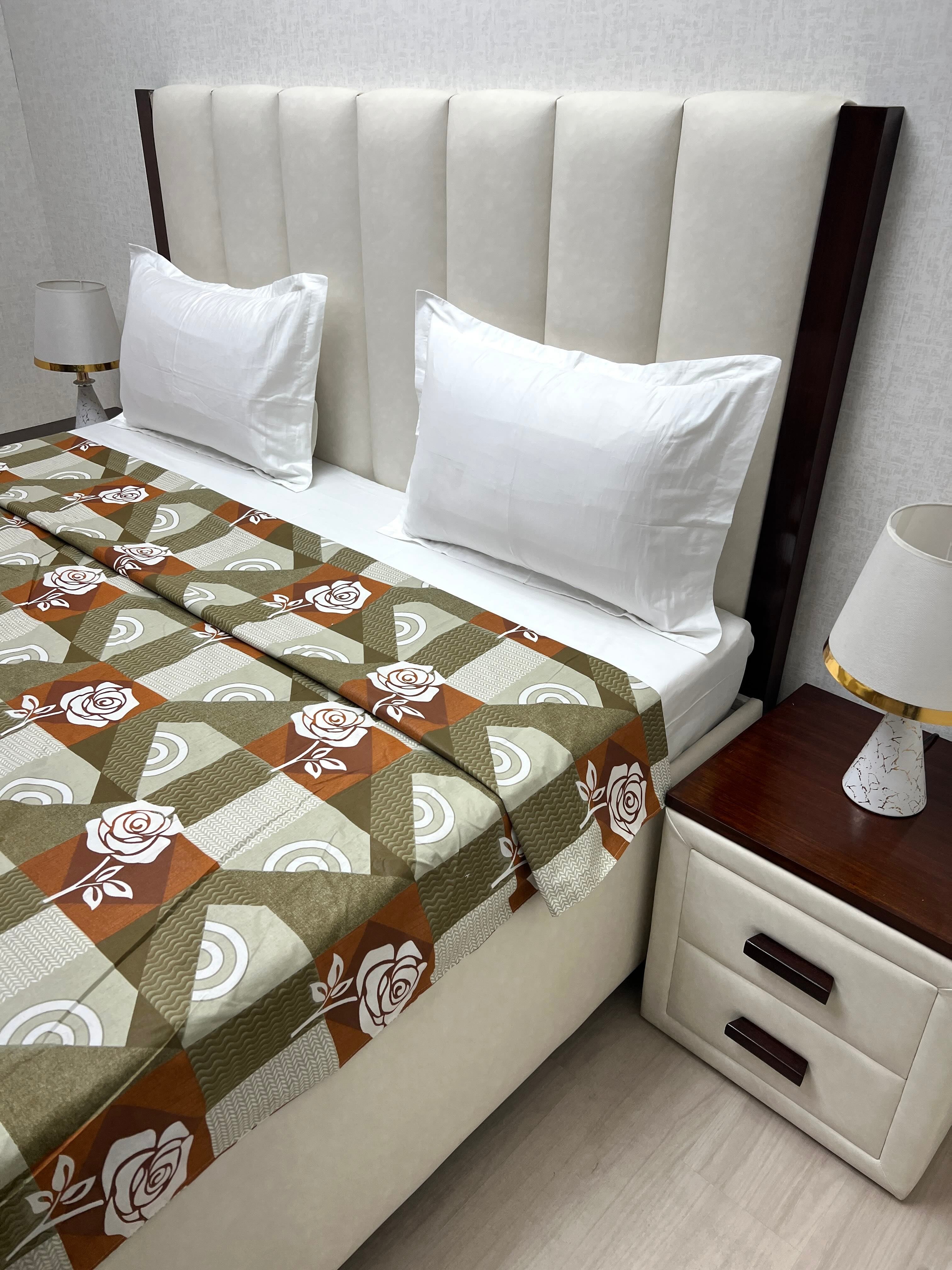 Pure Decor Pure Cotton King Size Duvet Cover with Zipper