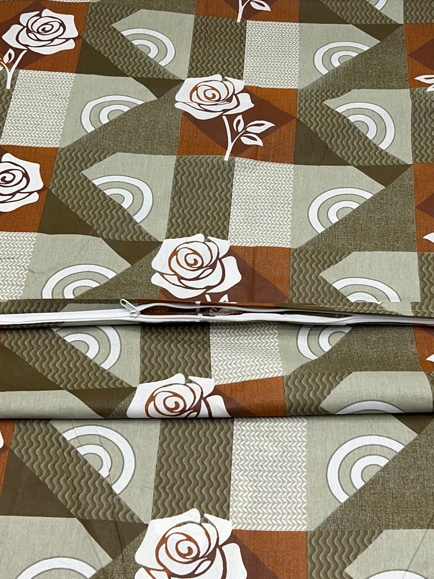 Pure Decor Pure Cotton King Size Duvet Cover with Zipper