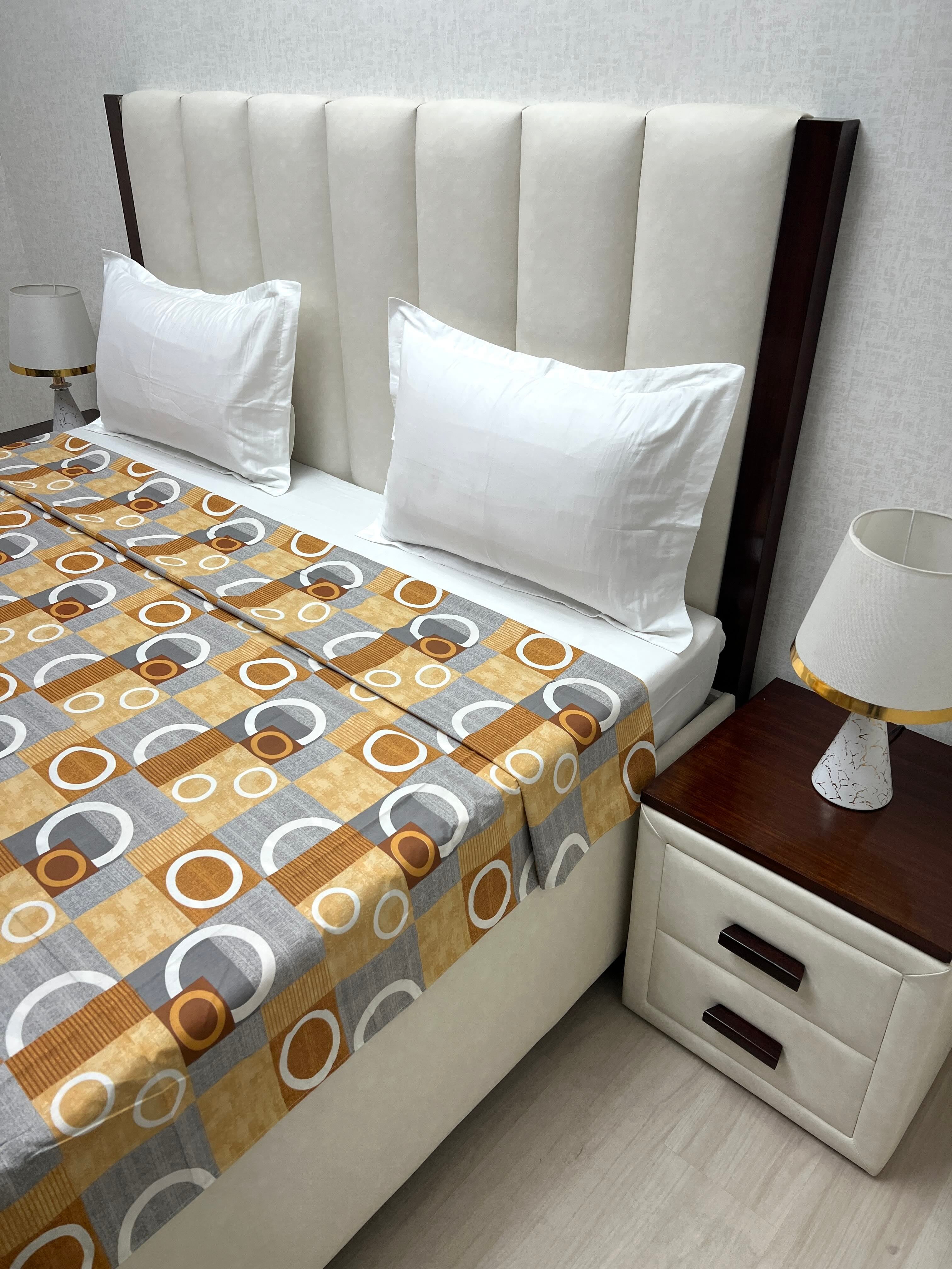 Pure Decor Pure Cotton King Size Duvet Cover with Zipper
