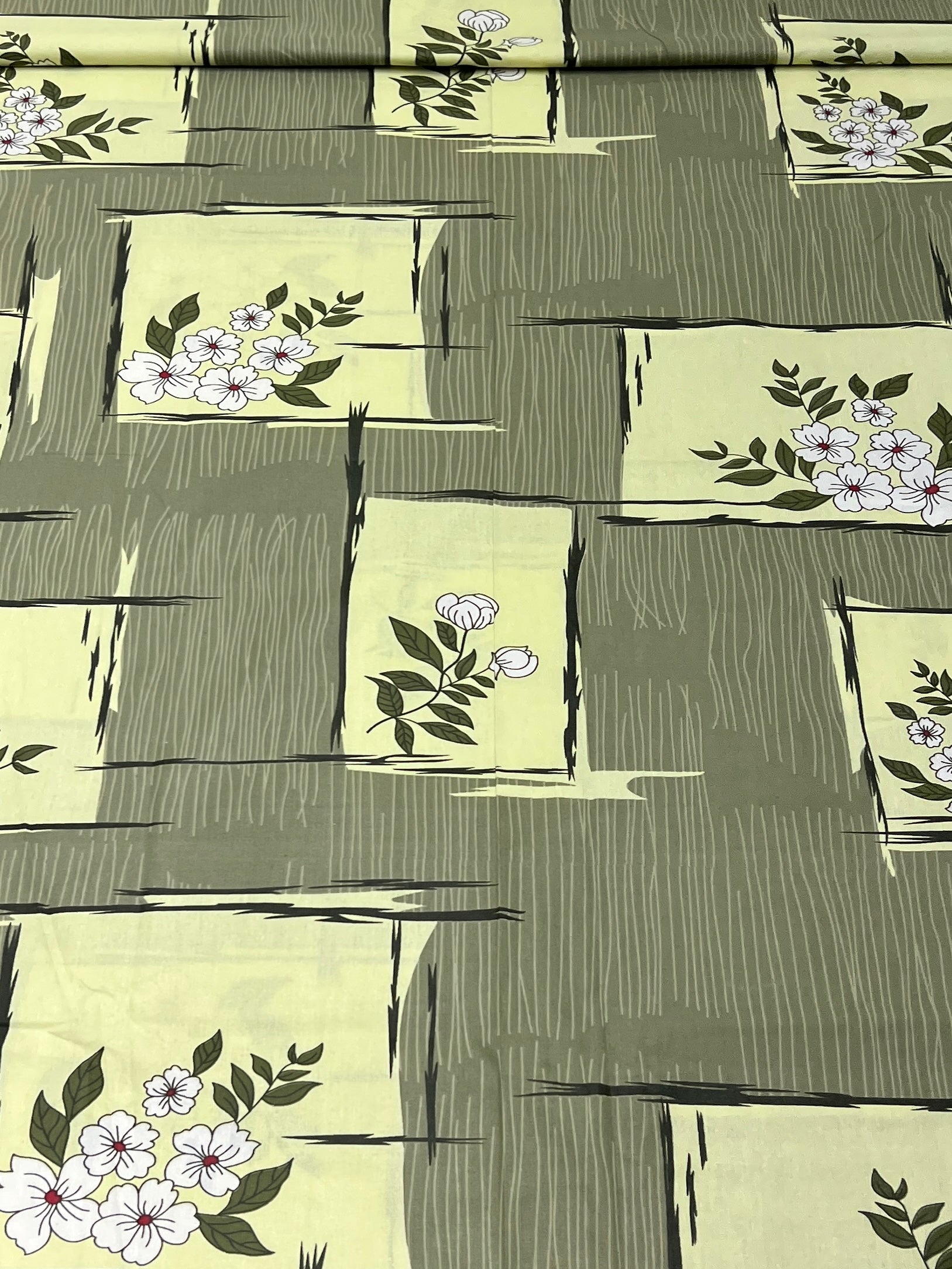 A-4720 - Pure Cotton 180 TC King Size Duvet Cover / Razaai Cover / Quilt Cover / Dohar Cover (223X243) for Double Bed Size with Heavy Zipper