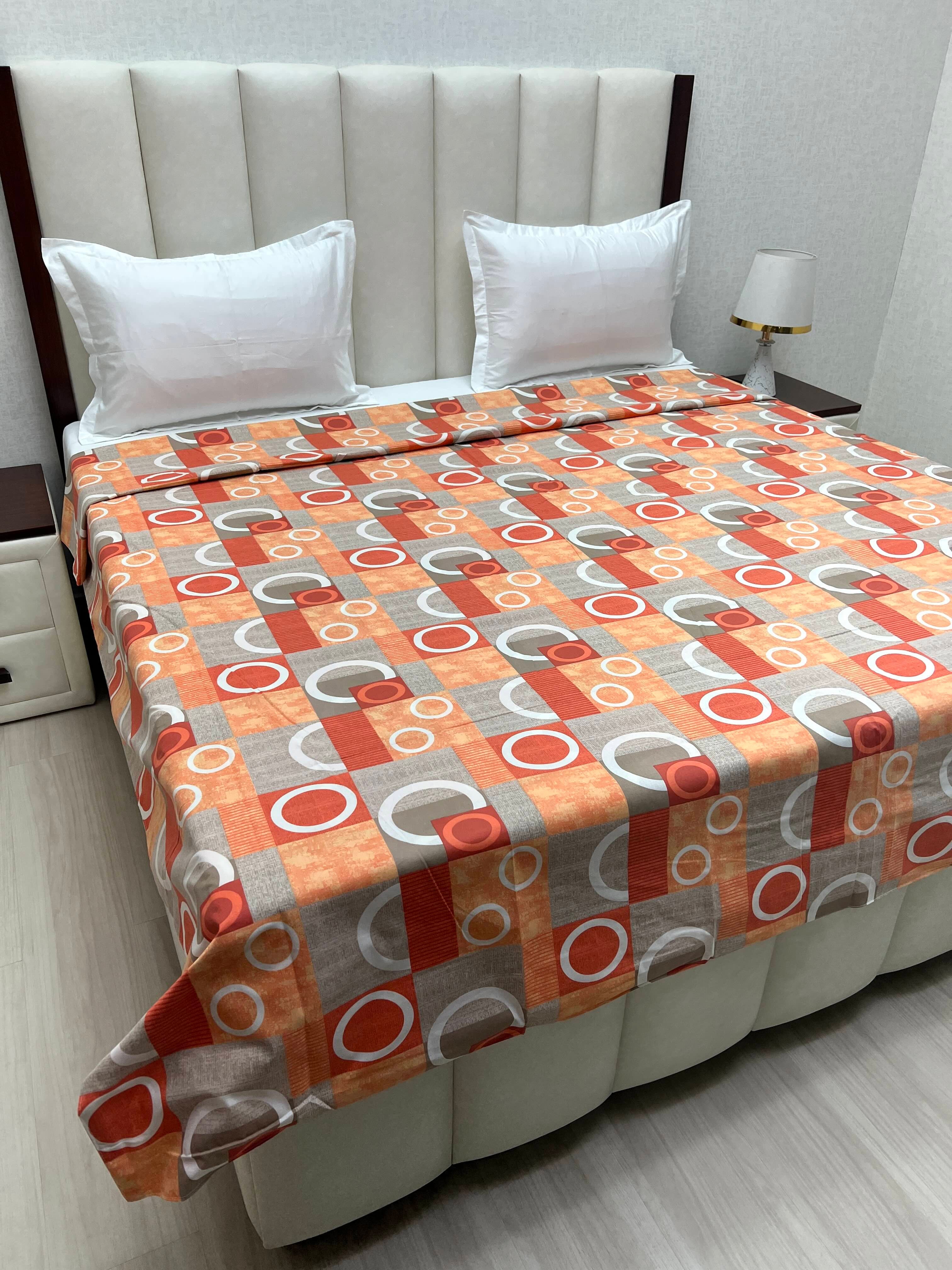 Pure Decor Pure Cotton King Size Duvet Cover with Zipper