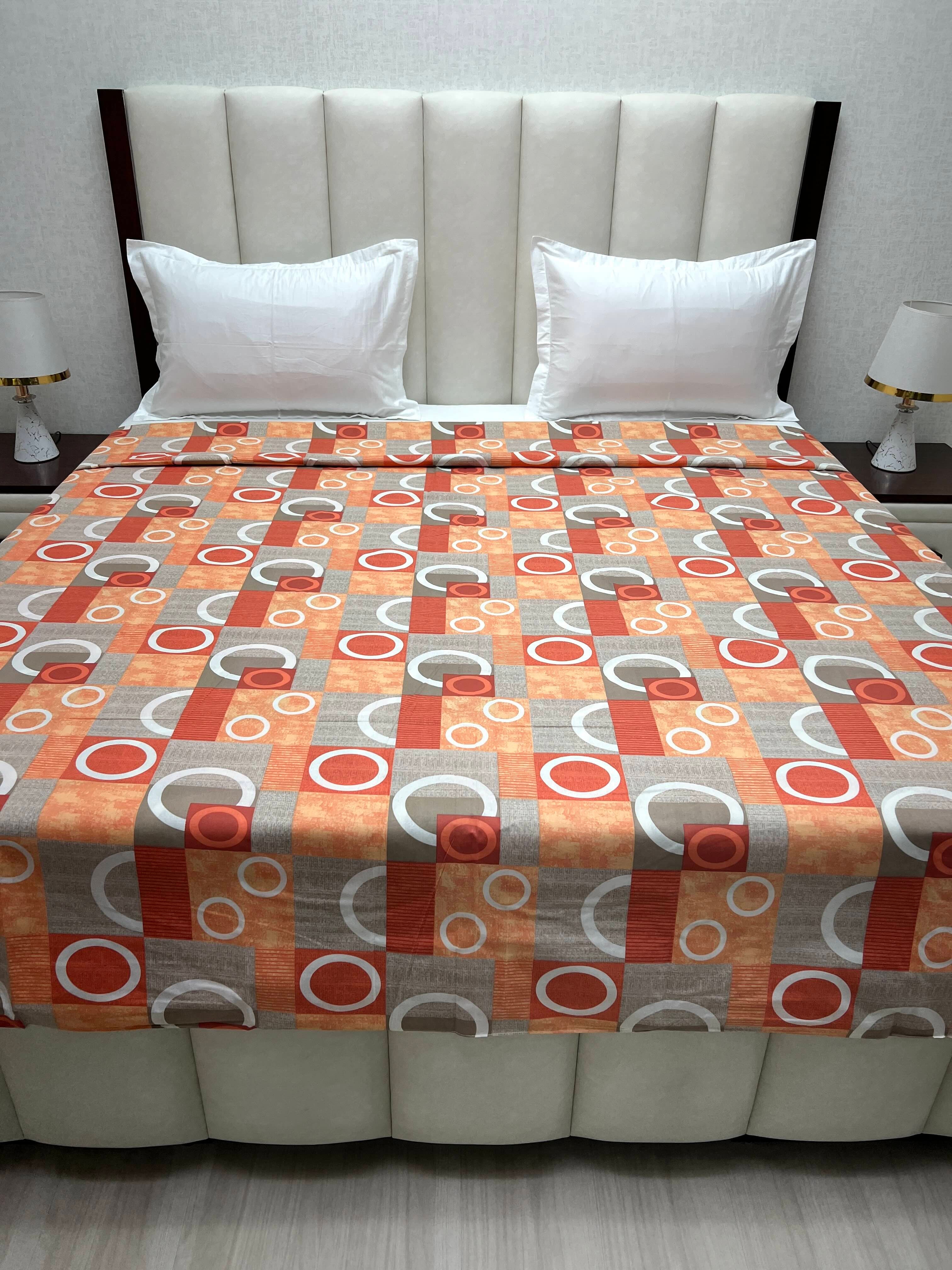 Pure Decor Pure Cotton King Size Duvet Cover with Zipper